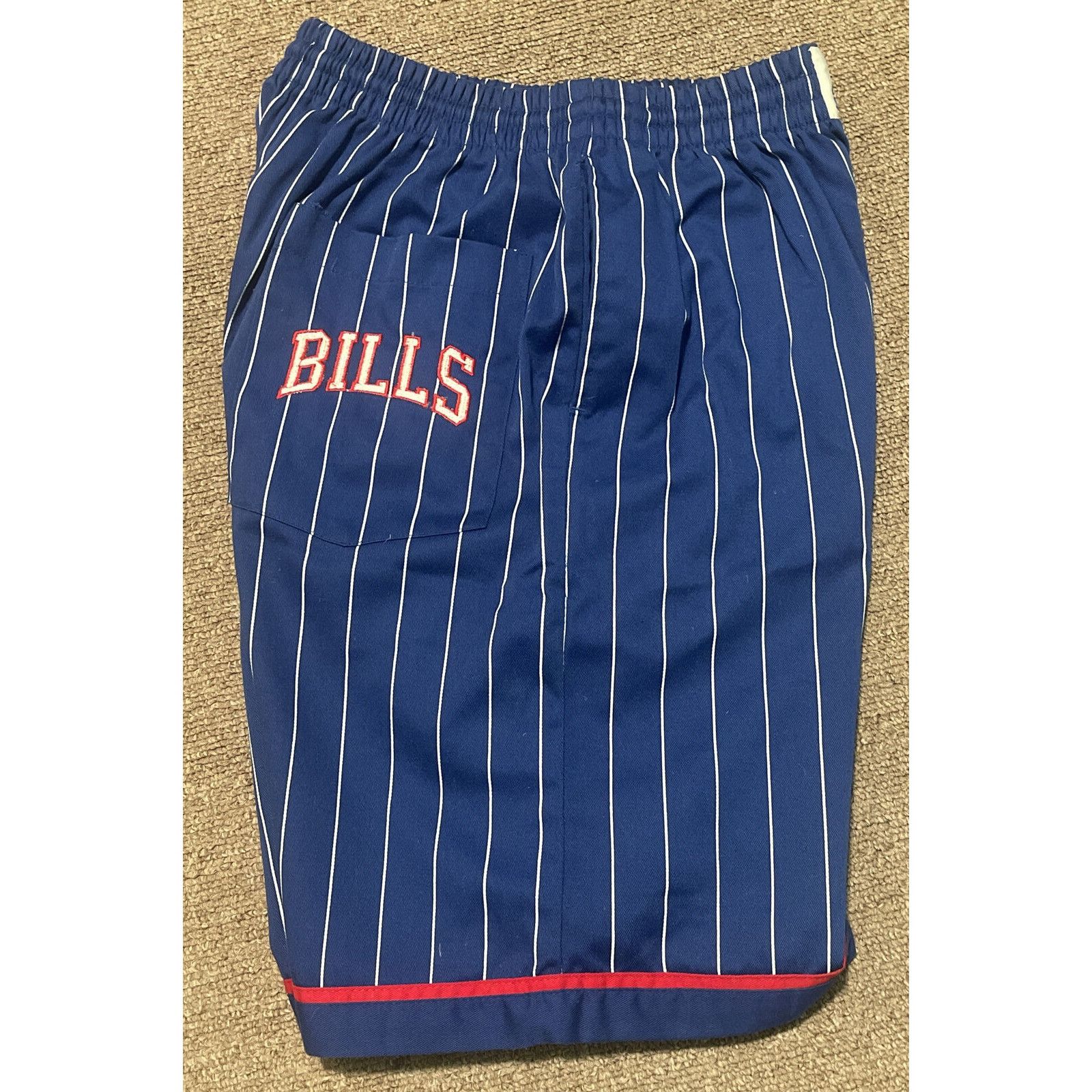 Starter Vintage 90s Mens Small Starter Buffalo Bills NFL Striped Emb Size US 30 / EU 46 - 3 Thumbnail