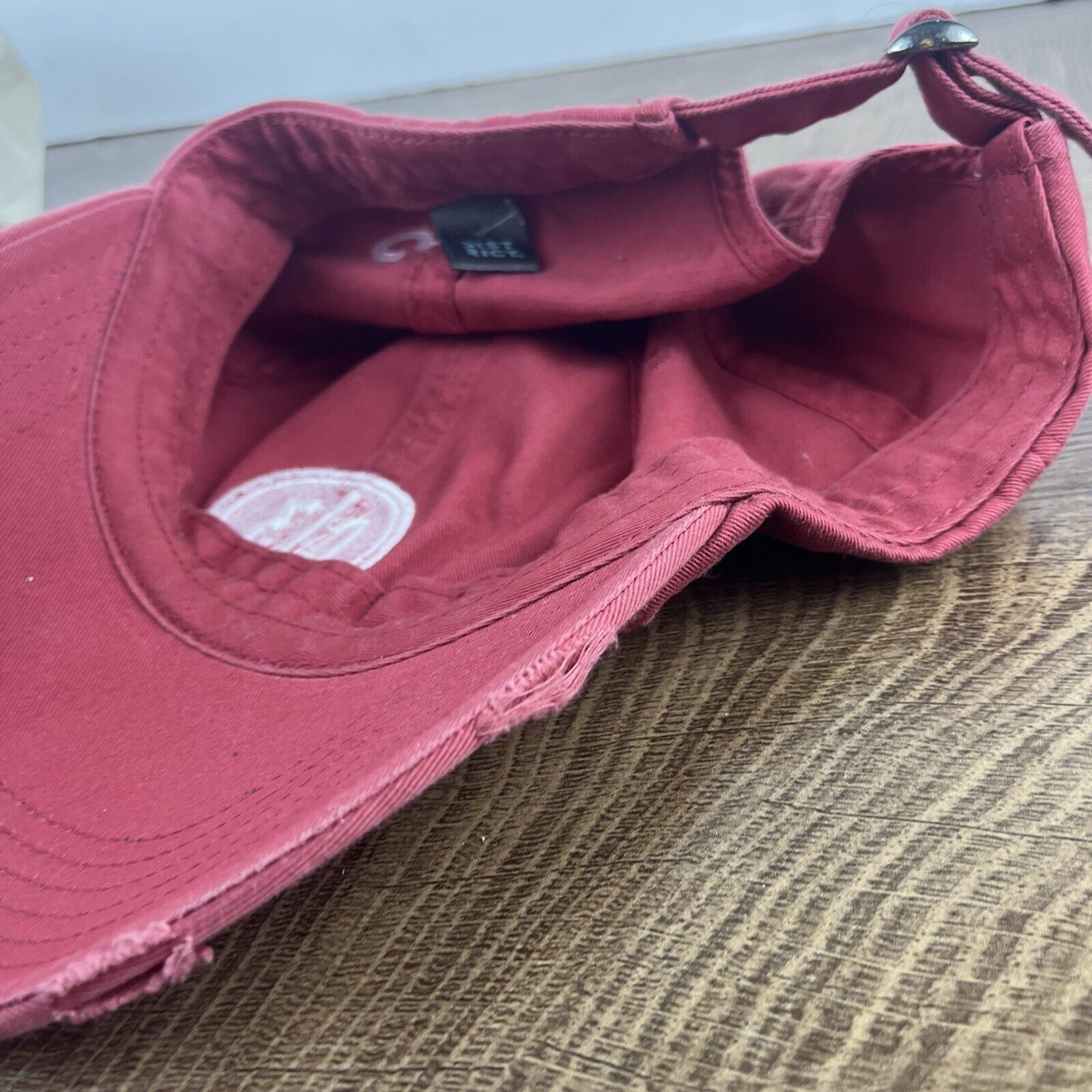 Other C3 Hat C3 Red Hat Adjustable Adult Size Hat Red Cap Size ONE SIZE - 12 Thumbnail