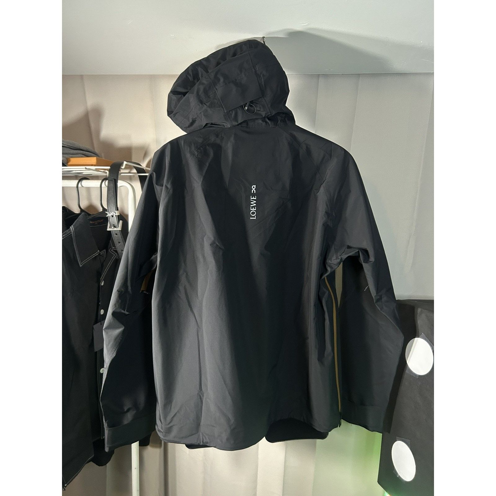 Loewe Black LOEWE x On Collaboration Waterproof Storm Jacket Size US XL / EU 56 / 4 - 3 Thumbnail