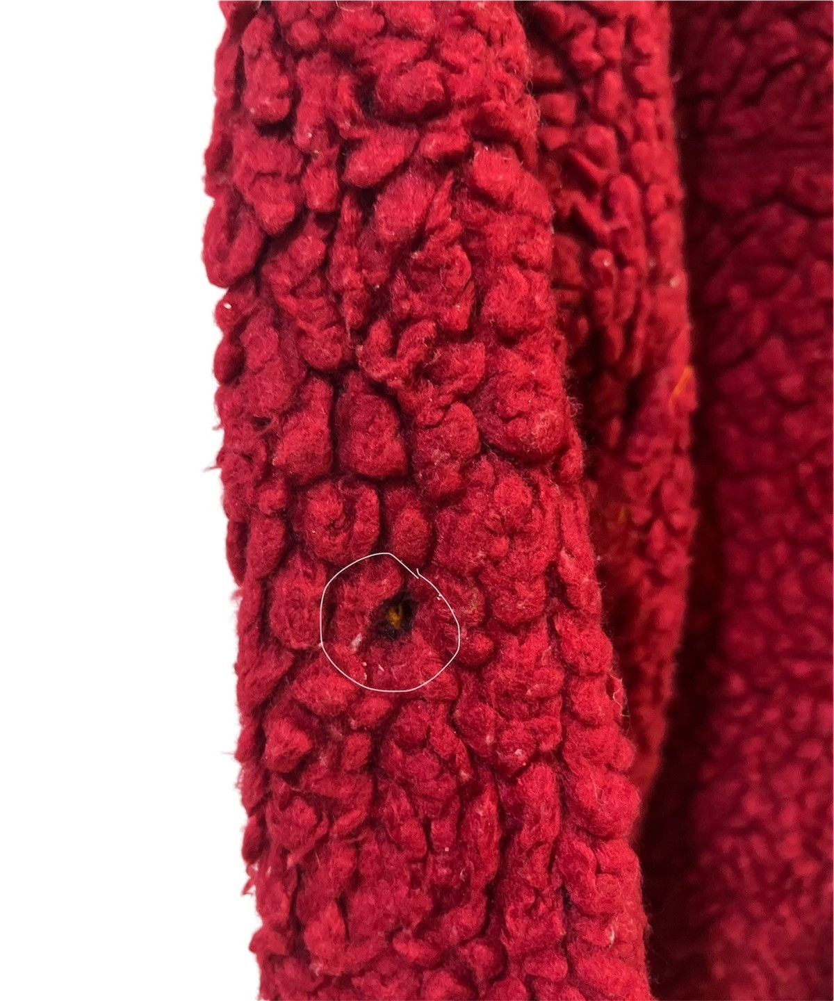 Japanese Brand Never Seen Thing Deep Pile Fleece Jacket Retro X Size US L / EU 52-54 / 3 - 7 Thumbnail