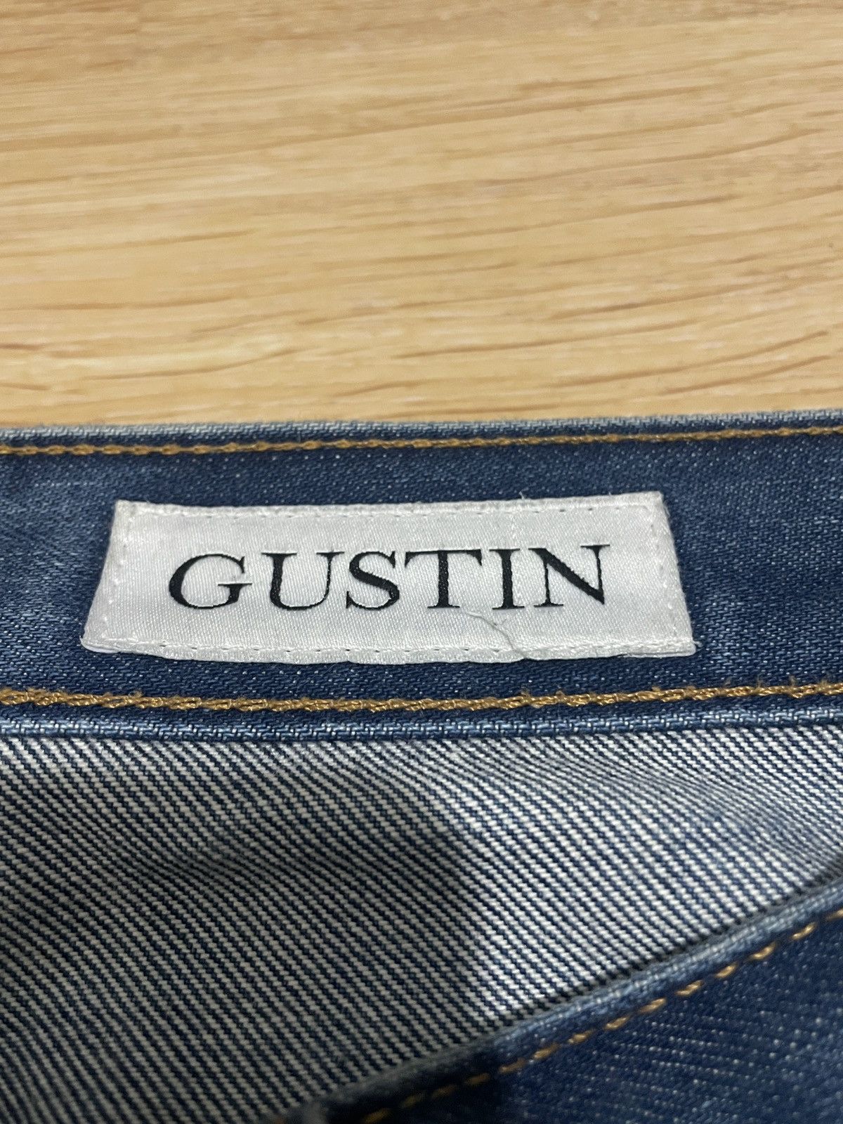 Gustin Gustin Selvedge Denim Jeans Natural Fade USA size 30 Size US 30 / EU 46 - 6 Thumbnail