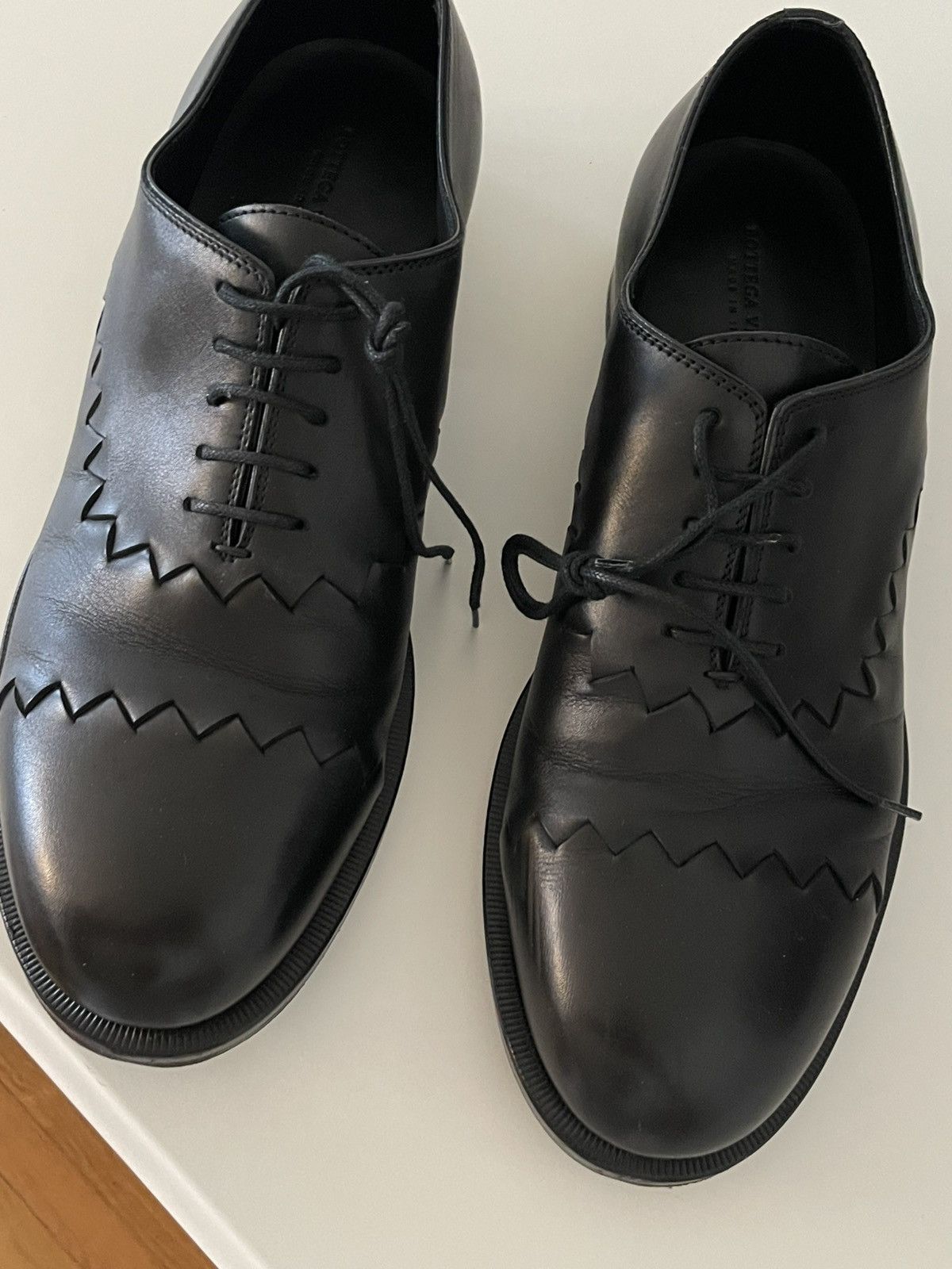Bottega Veneta Leather Men’s Black 8.5 Dress Shoes