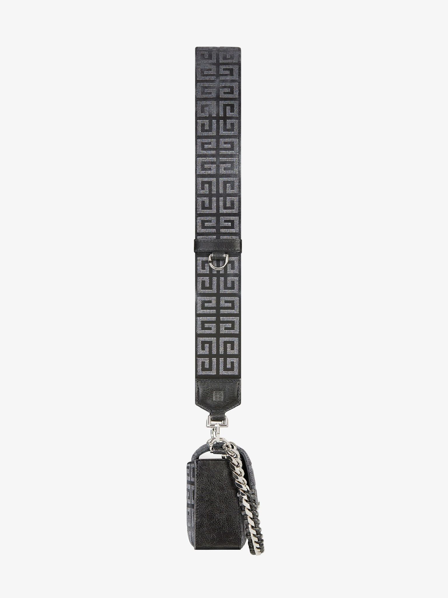 Givenchy o1w1db10325 Size: OS/4G Small Bag Chain in Dark Grey Size ONE SIZE - 4 Thumbnail