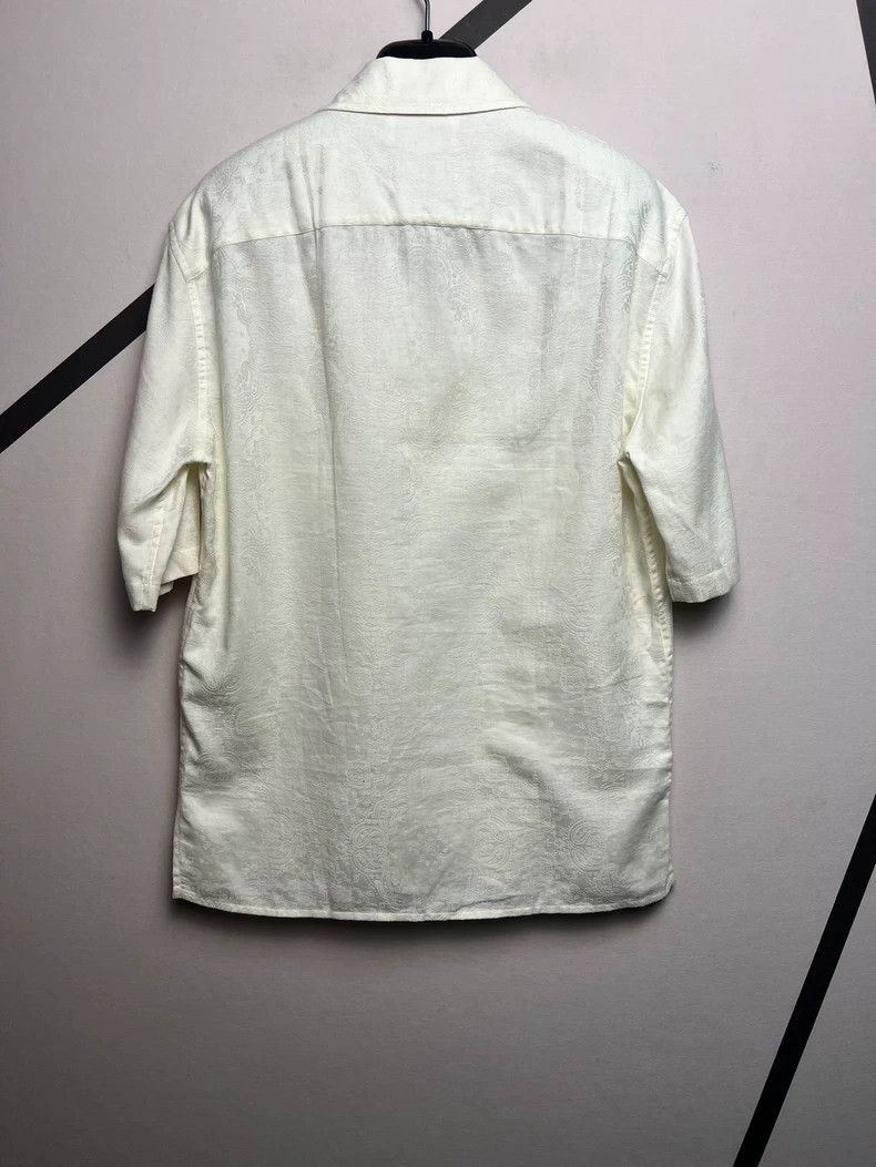 Saint Laurent Paris Saint Laurent Short Sleeve Embroidered Shirt-2507 Size US S / EU 44-46 / 1 - 8 Thumbnail