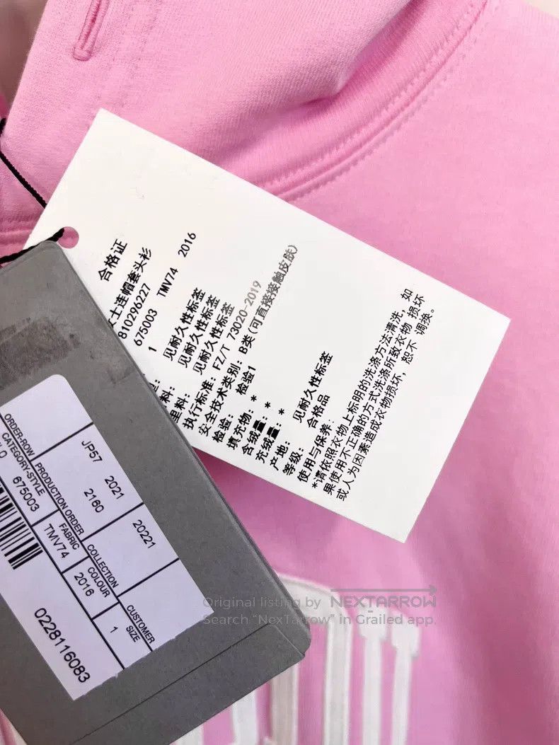 Balenciaga Balenciaga Pink city limited embroidered logo letter hoode Size US S / EU 44-46 / 1 - 3 Thumbnail
