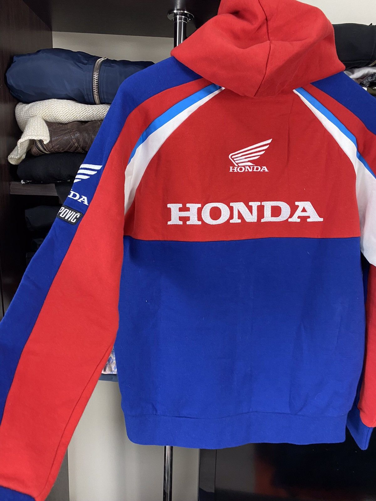 Honda Vintage Honda Racing Motul Zip Up Hoodie Size US S / EU 44-46 / 1 - 8 Thumbnail