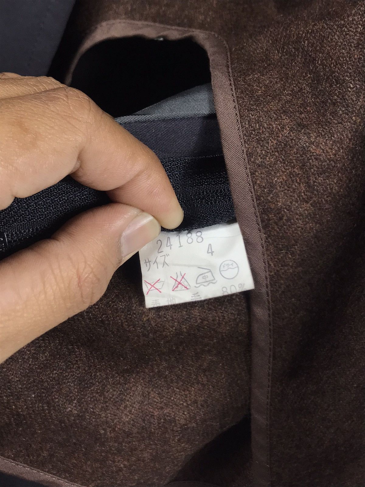 Designer × Vintage ⚡️Vintage Antonio Fusco Italy Button Long Coat Size US M / EU 48-50 / 2 - 10 Thumbnail