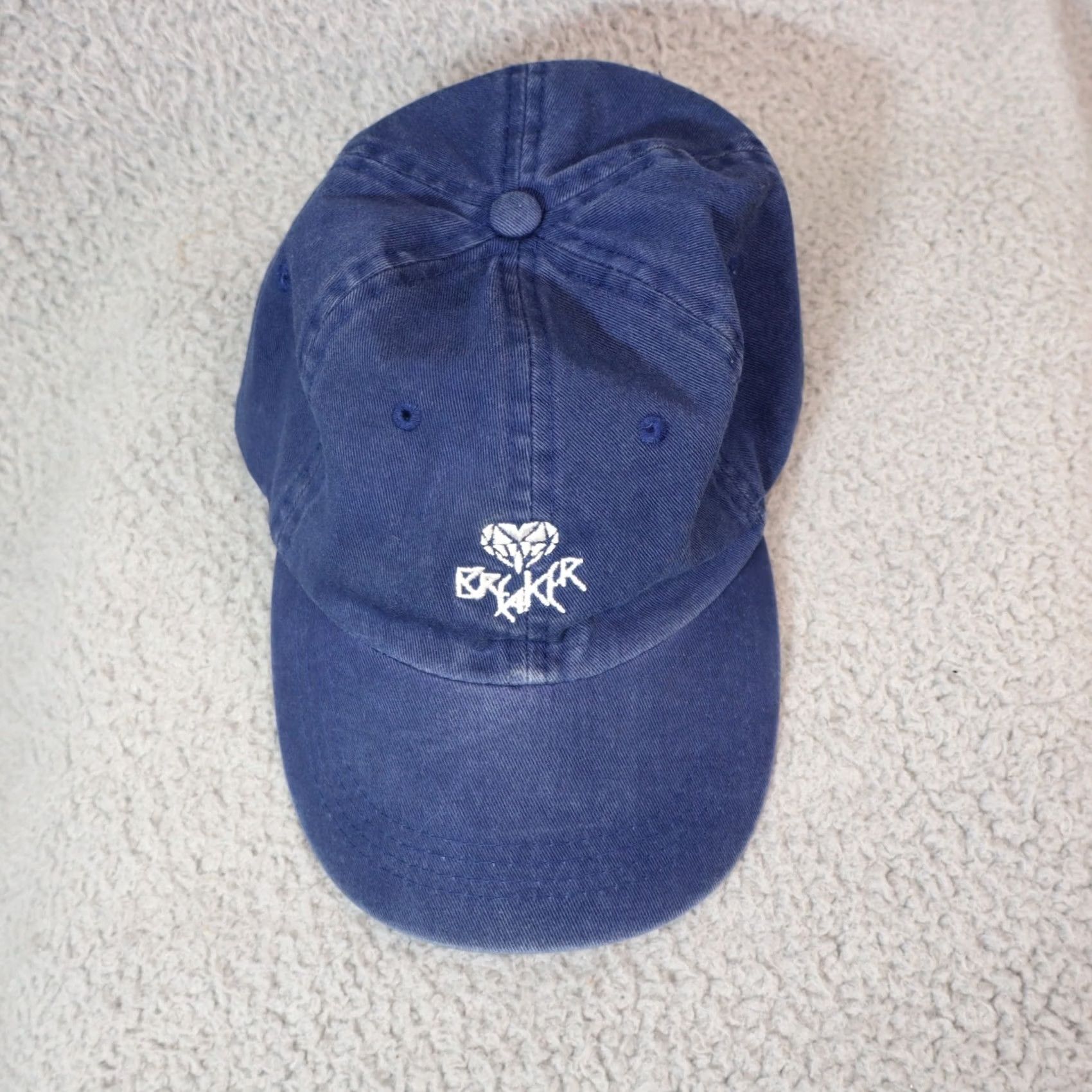 Vintage Blackjack DMD Hat Blue Strapback Skater Streetwear Patch Breaker Back Size ONE SIZE - 2 Thumbnail