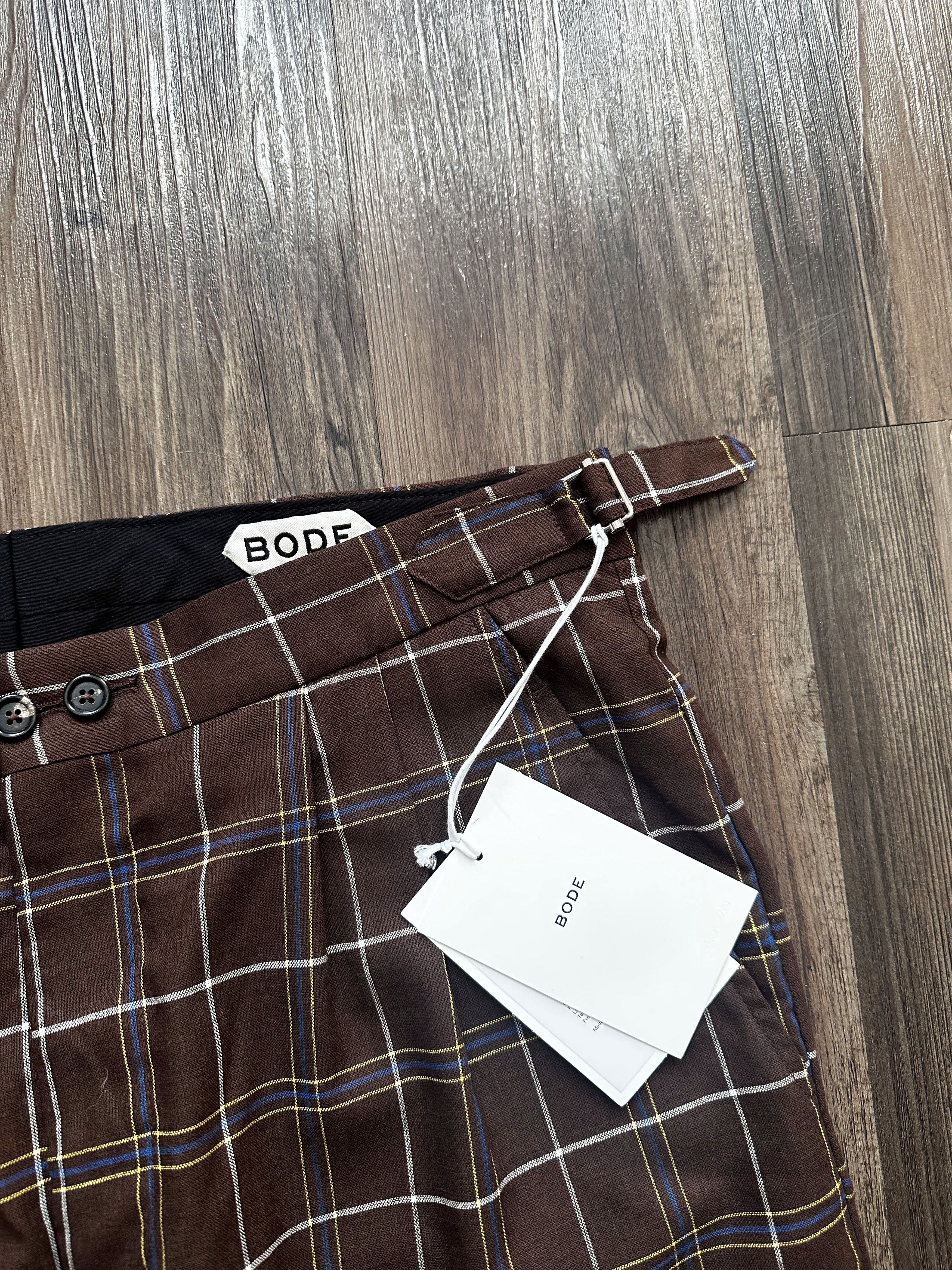 Bode Dunham Plaid Trousers - New With Tags Size US 30 / EU 46 - 3 Thumbnail