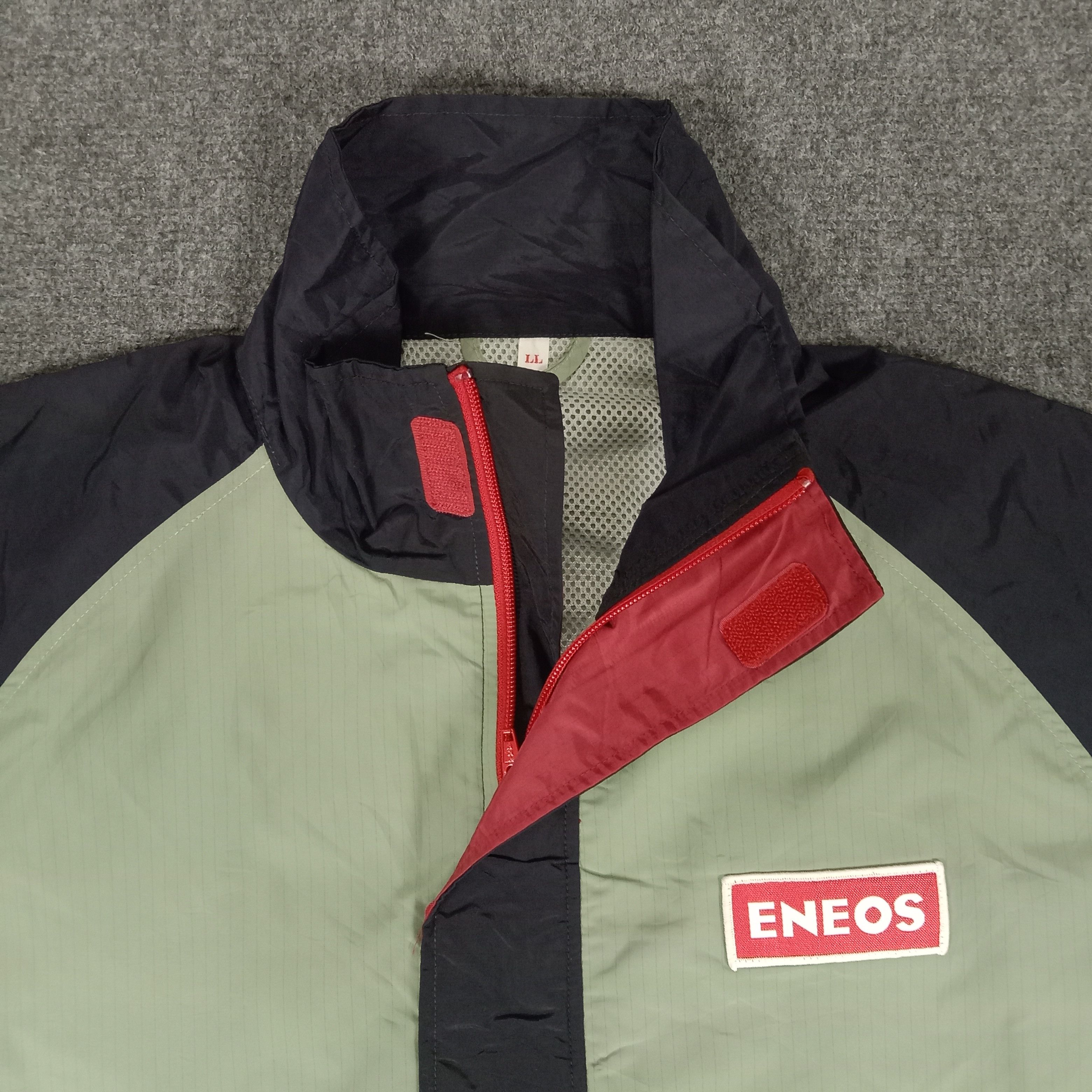 Japanese Brand × Vintage Eneos Lubricant Oil Racing Motorsports Team Jacket Size US XL / EU 56 / 4 - 2 Thumbnail