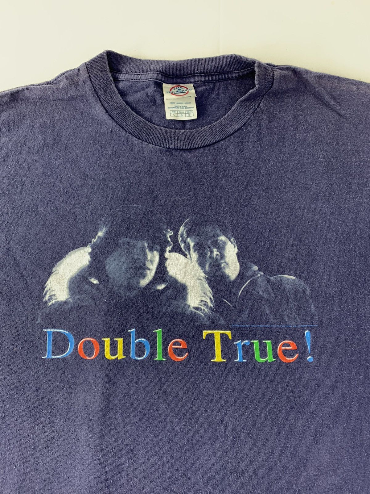 Vintage Y2K Saturday Night Live SNL TV Promo Double True Big Logo Size US L / EU 52-54 / 3 - 4 Thumbnail