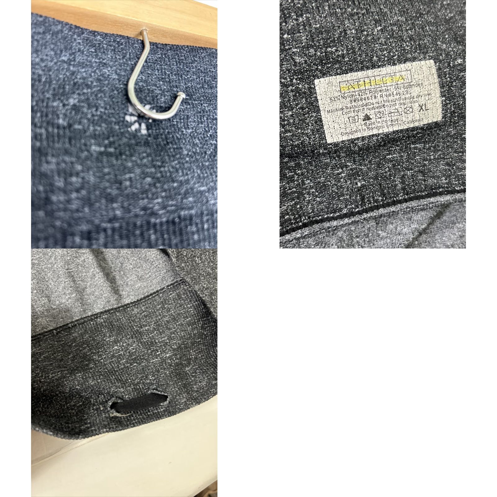 Athleta Athleta Leggings Womens XL Capri Nylon Blend Gray 32x22 Size 40" / US 18 - 9 Thumbnail
