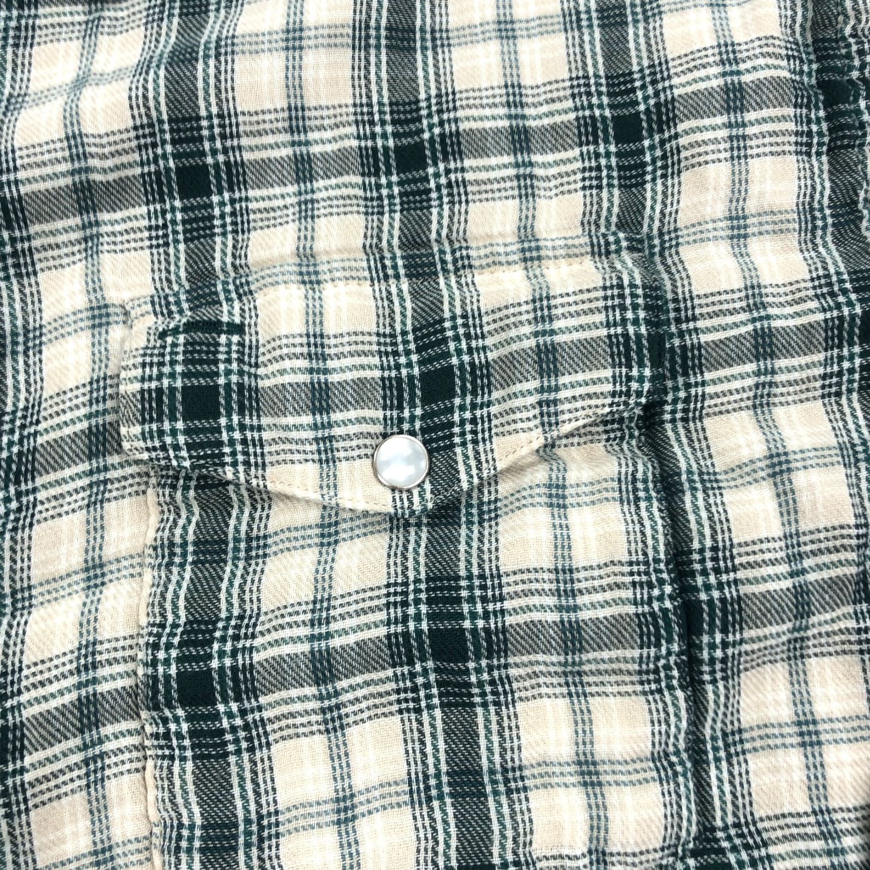 Vintage CRIQUET Men XL Plaid Pearl Snap Casual Shirt Long Sleeve Size US XL / EU 56 / 4 - 5 Thumbnail