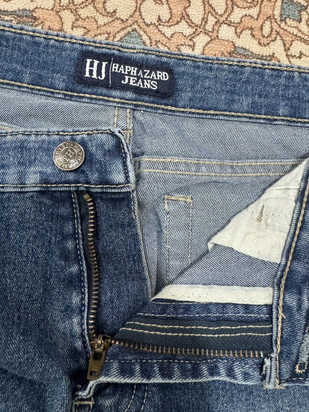 Japanese Brand × Vintage Vintage HJ jeans Bootcut Art Jeans Size US 28 / EU 44 - 9 Thumbnail