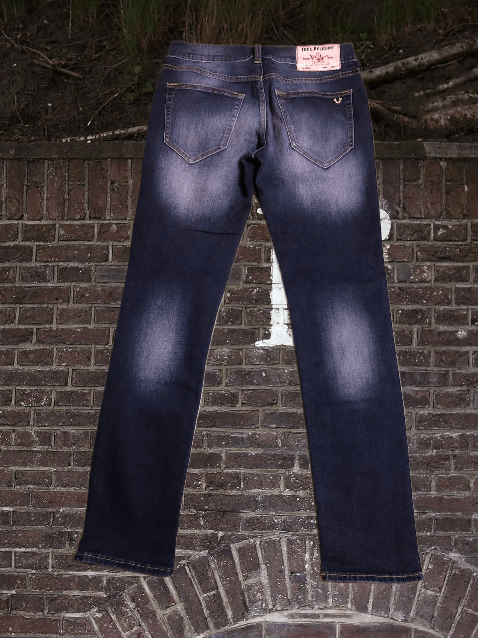 True Religion True Religion Mens Designer Rocco Relaxed Skinny Jeans Size US 30 / EU 46 - 1 Thumbnail
