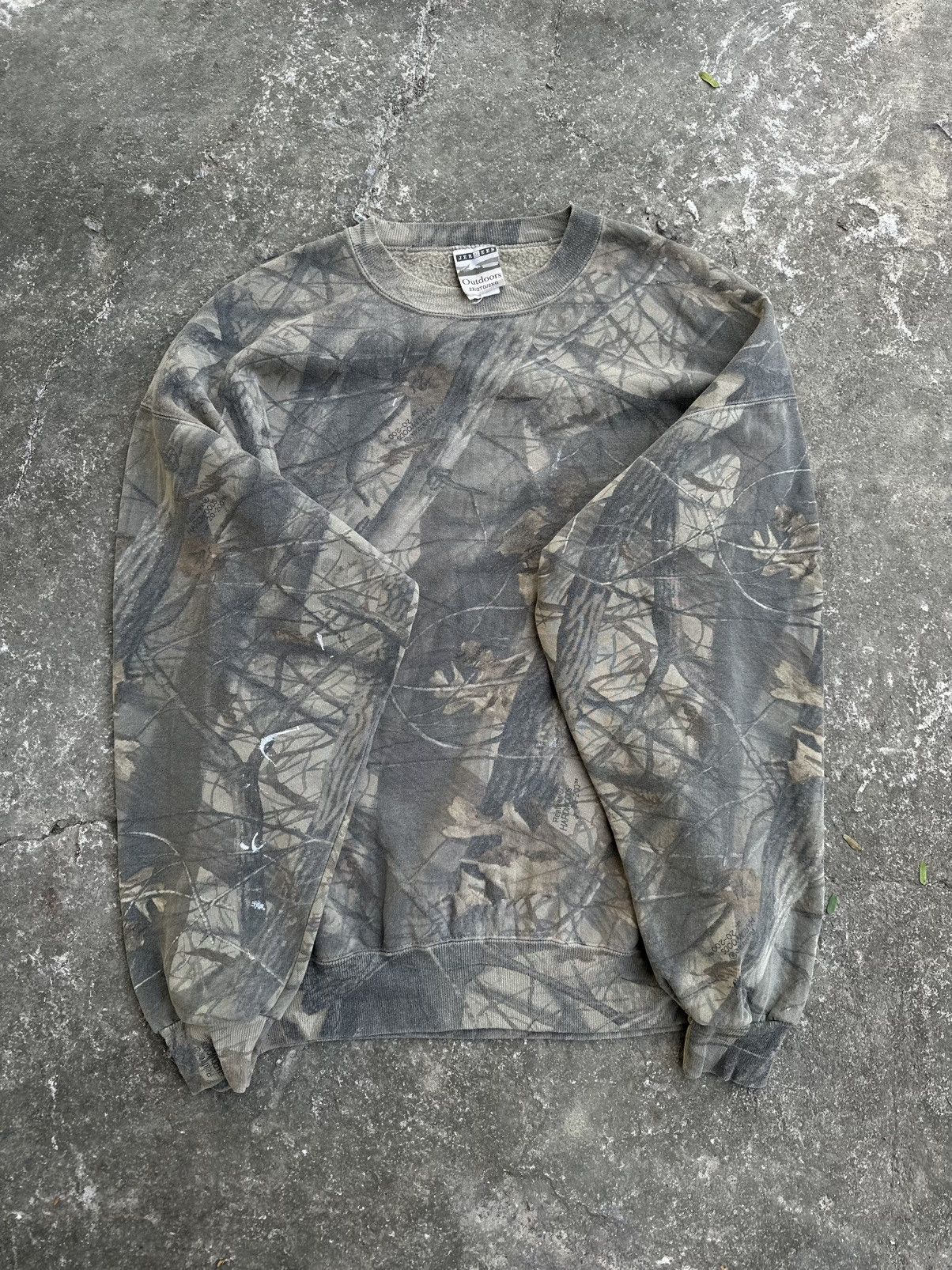 Carhartt × Vintage Crazy Vintage 00s Realtree Camo Crewneck Carhartt Style Size US XXL / EU 58 / 5 - 5 Thumbnail