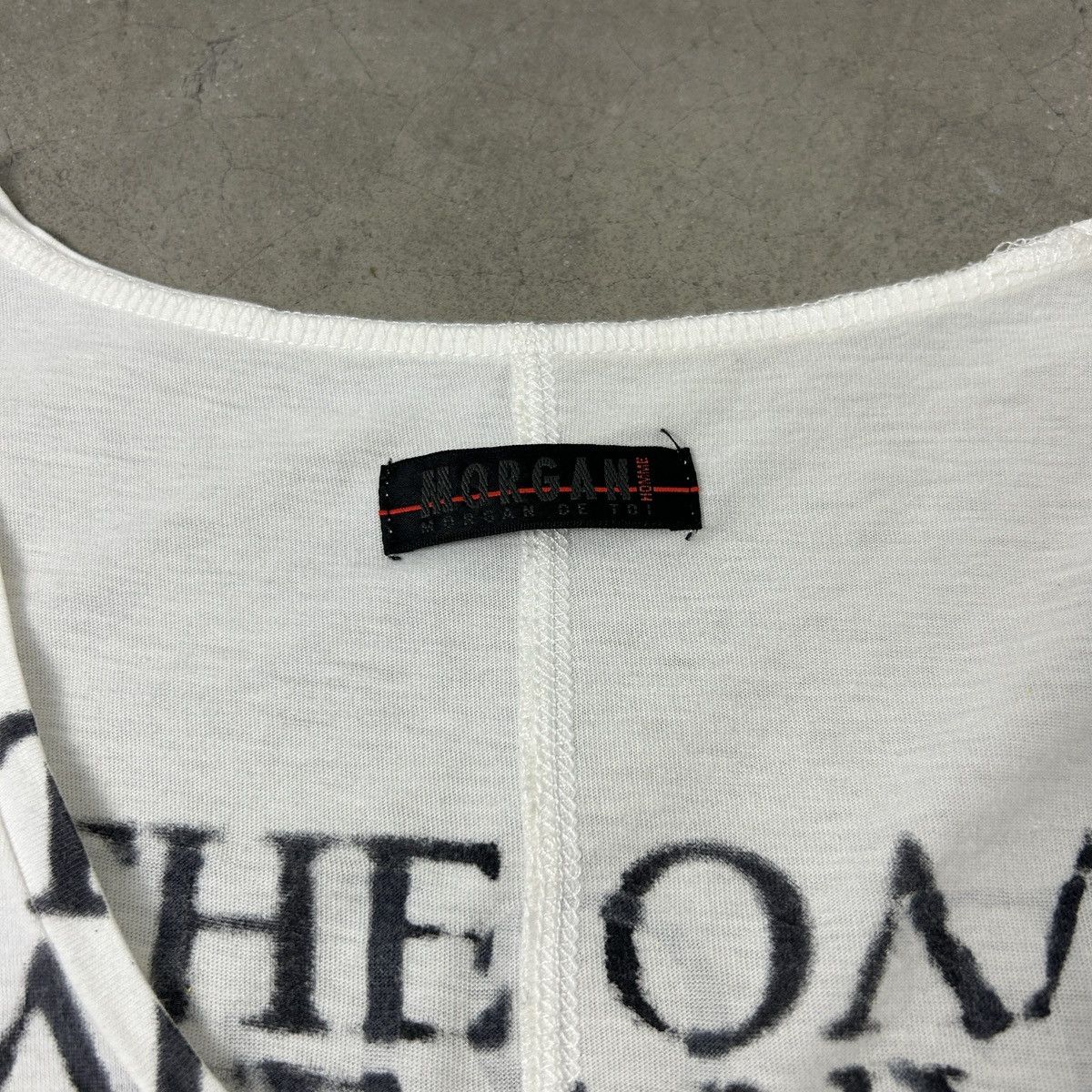 If Six Was Nine × Japanese Brand × Morgan Homme Morgan Homme - Statement Tee Size US M / EU 48-50 / 2 - 9 Thumbnail