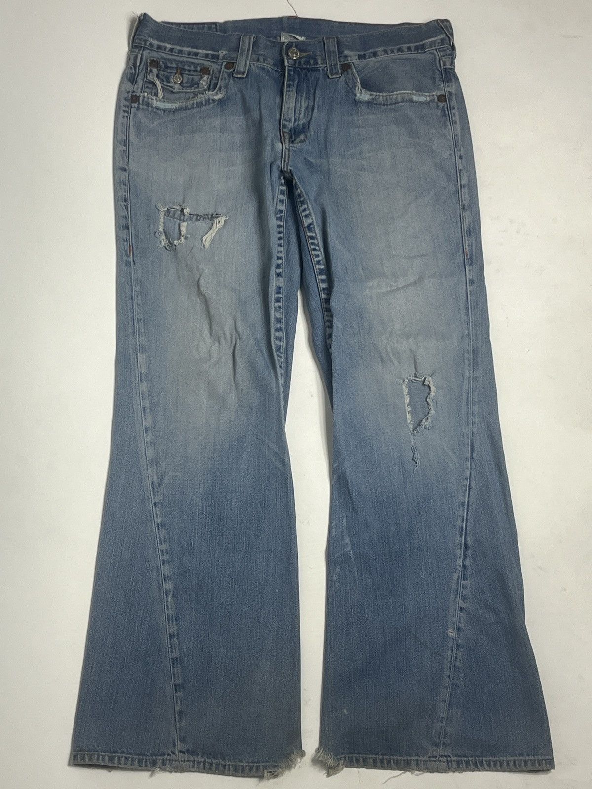 True Religion Flared True Religion Joey Jeans Size US 34 / EU 50 - 4 Thumbnail