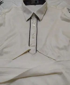 DAKS Vintage DAKS DG White Piped Polo Shirt Size US L / EU 52-54 / 3 - 5 Thumbnail
