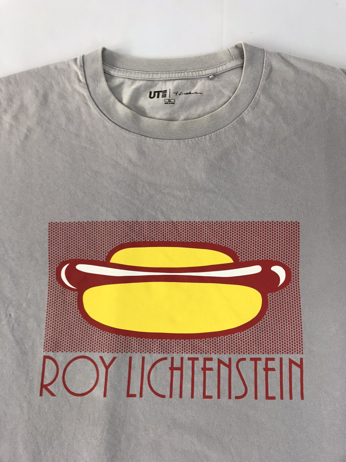 Other Roy Linchestein Big Hot Dog Logo Spell Out Printed Tee Size US XL / EU 56 / 4 - 4 Thumbnail