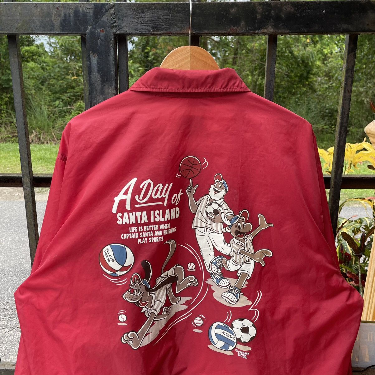 Japanese Brand × Vintage 🔥Vintage Captain Santa Big Logo Coach Light Jacket Size US XL / EU 56 / 4 - 6 Thumbnail