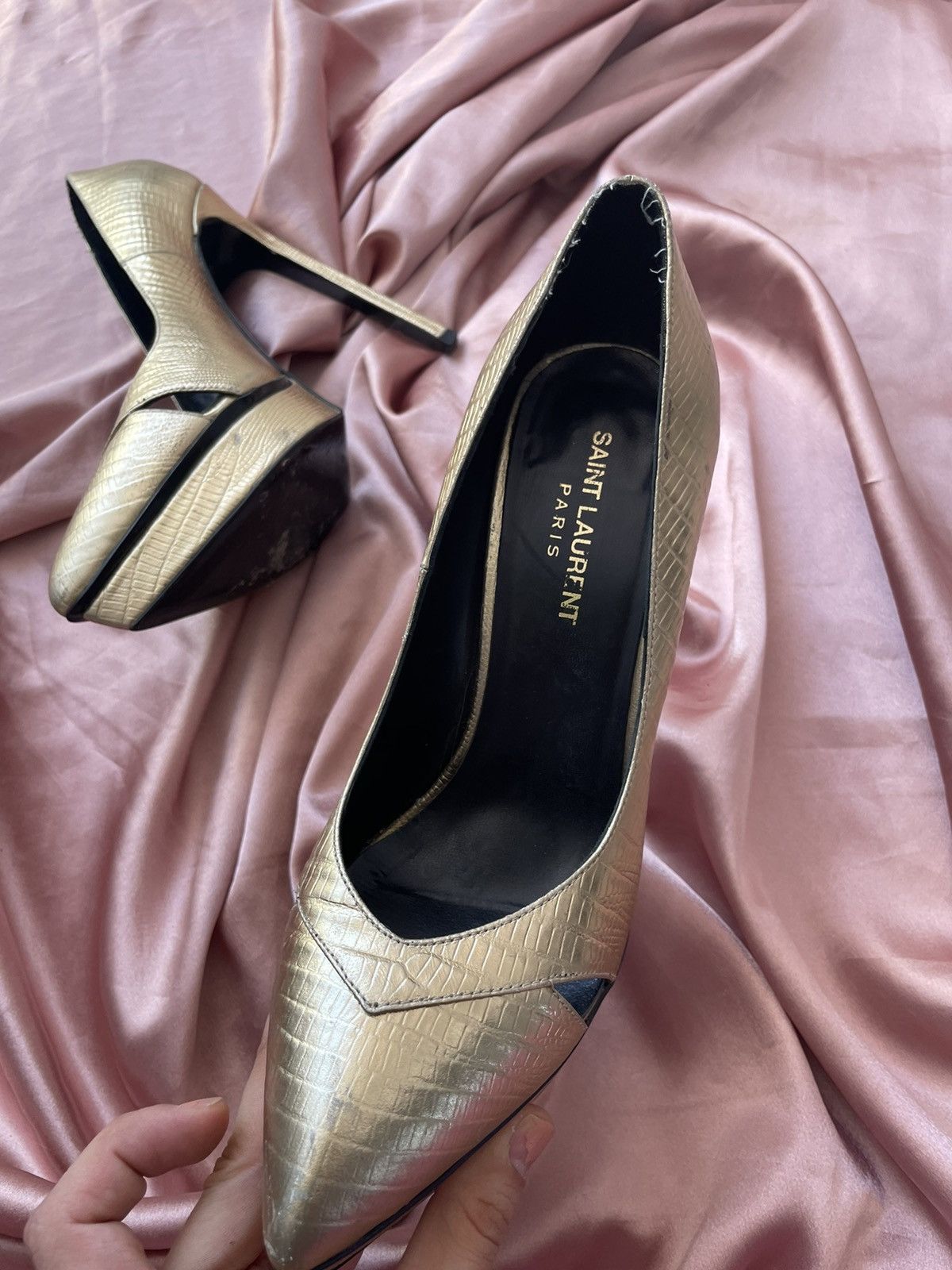 Yves Saint Laurent Saint Laurent heels Size US 8 / IT 38 - 11 Thumbnail