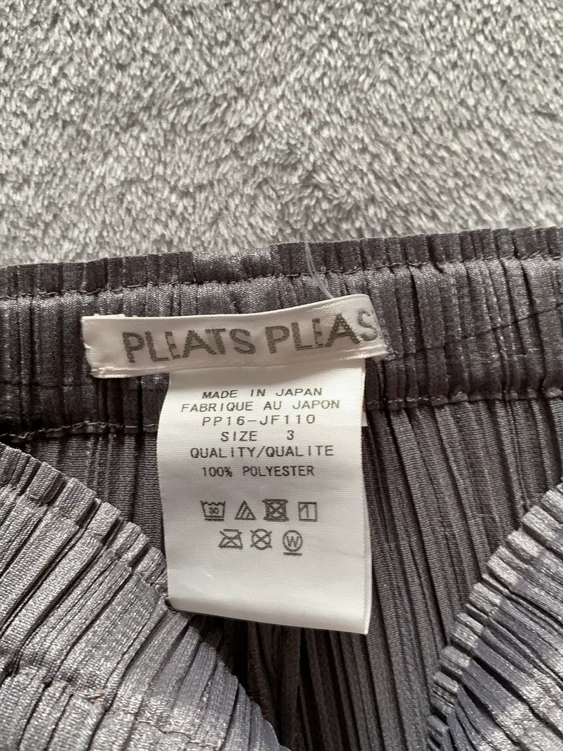 Issey Miyake issey miyake size:s Grey straight-leg trousers 2505-Nextar Size US 26 / EU 42 - 2 Thumbnail