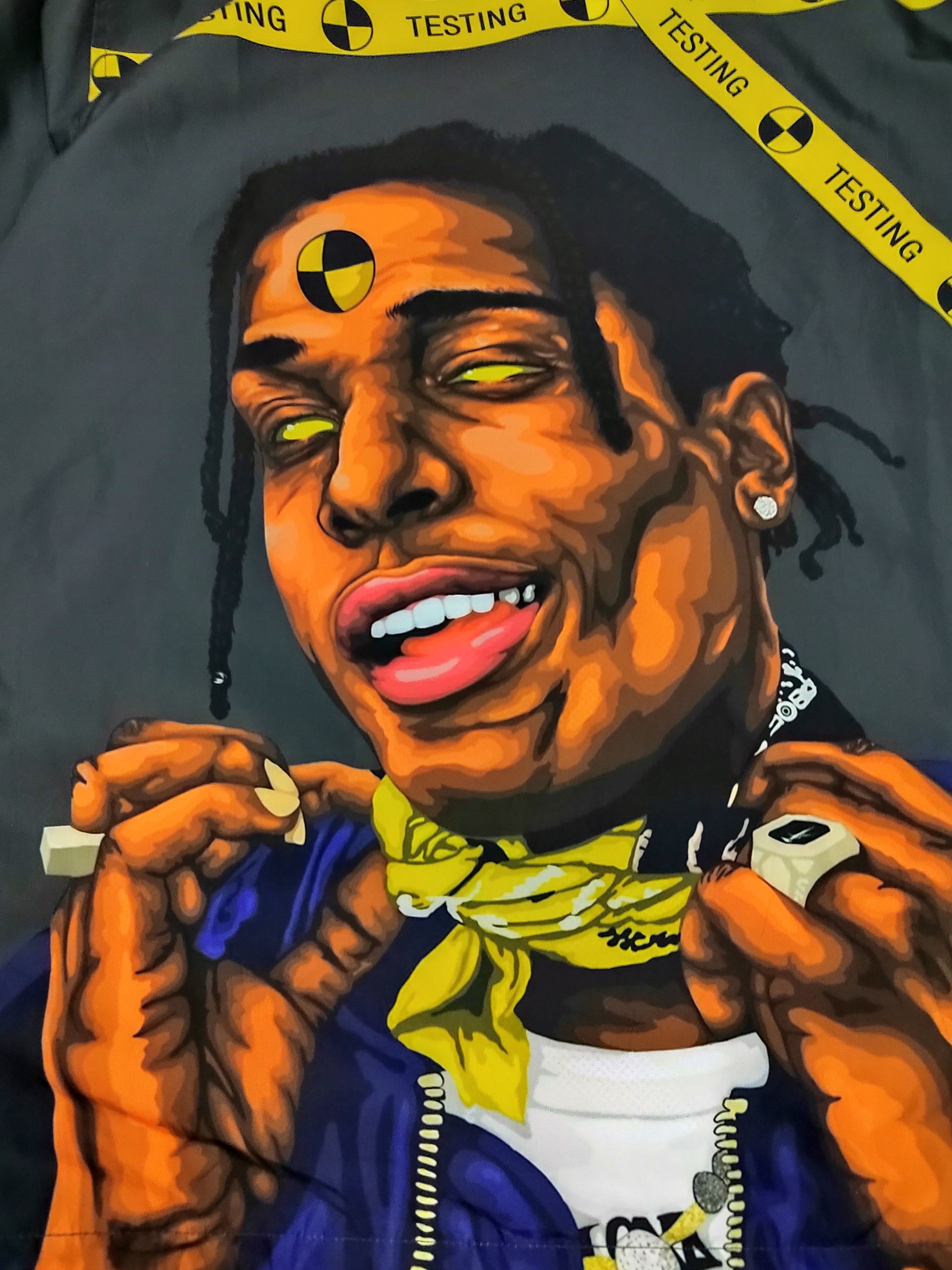 A$AP Rocky A$AP Rocky Testing Coach Jacket Size US L / EU 52-54 / 3 - 4 Thumbnail