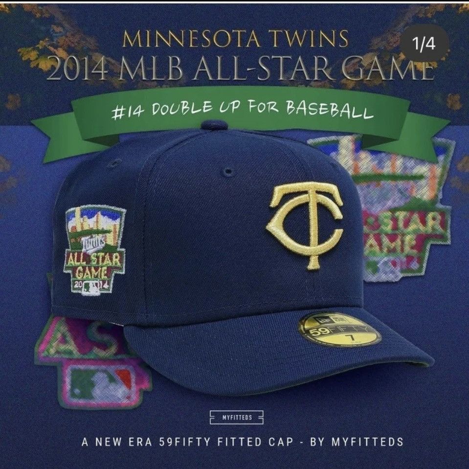 New Era Myfitteds Minnesota twins 2014 all star game size 7 Size ONE SIZE - 6 Thumbnail