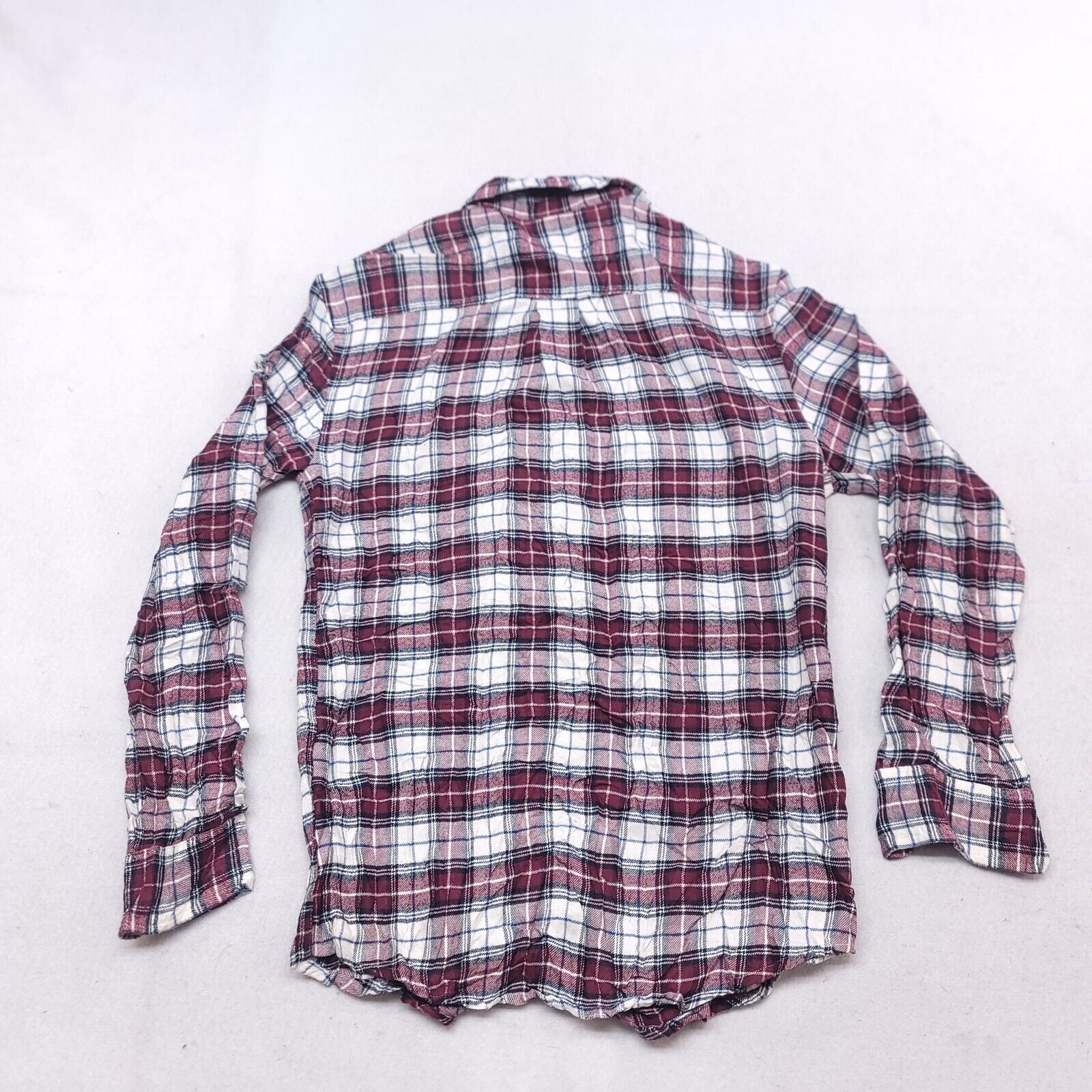 Croft & Barrow Croft & Barrow Tartan Flannel Shirt Mens Size Small S Maroon Size US S / EU 44-46 / 1 - 10 Thumbnail