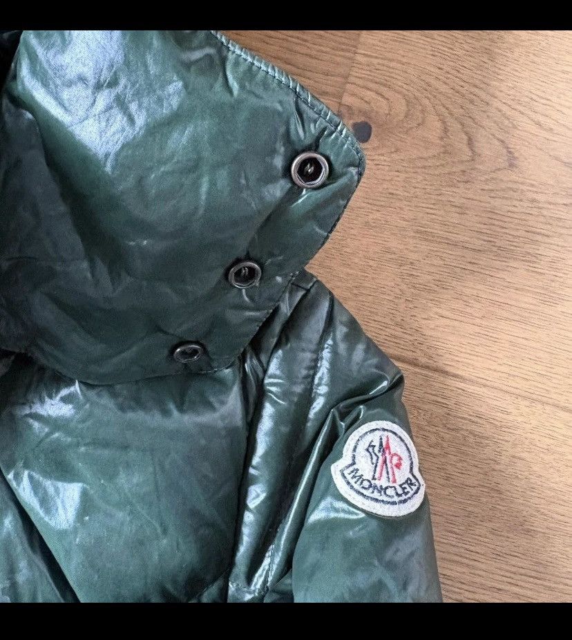 Moncler Authentic Moncler Newman Men's Jacket Green Diamond stitch Size US L / EU 52-54 / 3 - 3 Thumbnail
