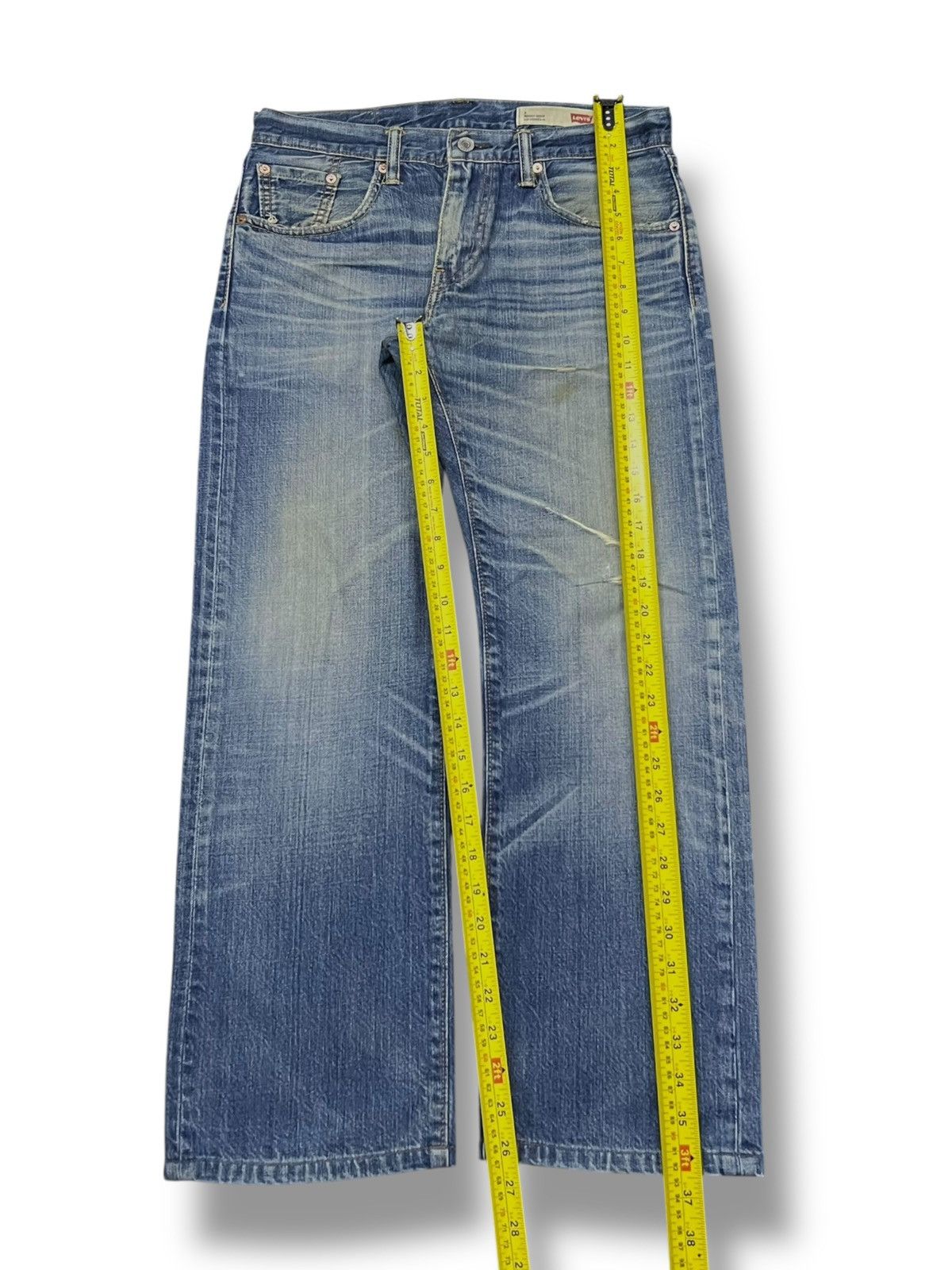 Levi's Vintage Levi’s 502 - Faded Whisker Wash, Distressed Denim Size US 32 / EU 48 - 18 Thumbnail