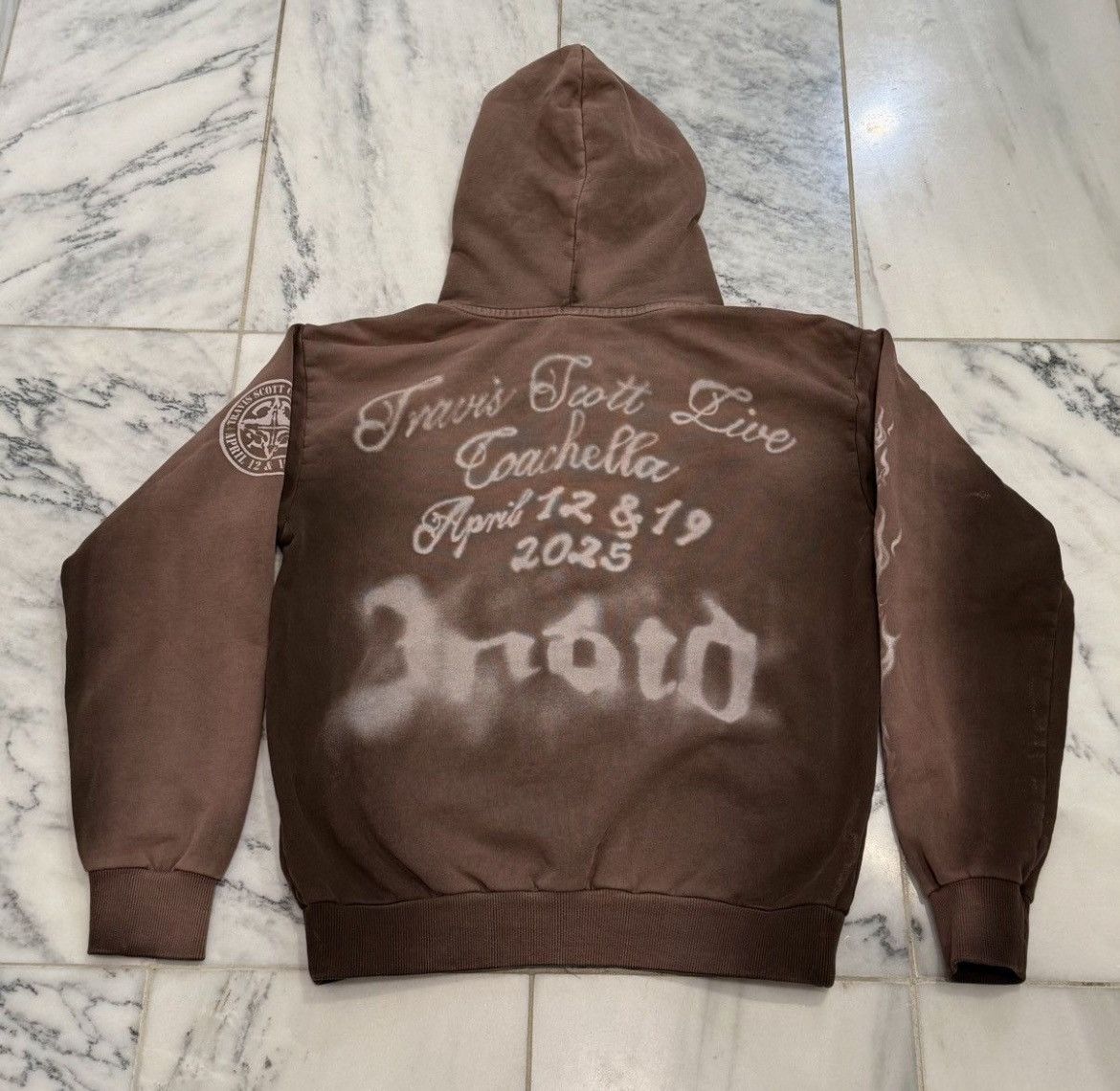 Coachella travis scott x coachella zip-up Size US L / EU 52-54 / 3 - 2 Thumbnail