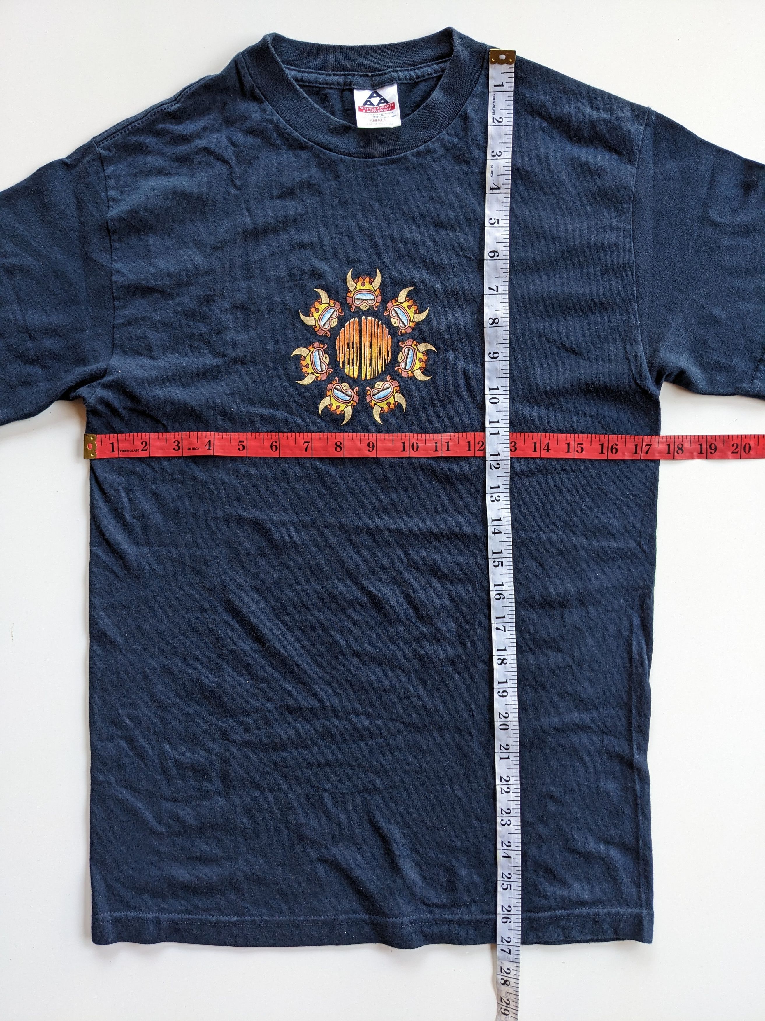 Shorty's Skateboards × Vintage Vintage 90s Speed Demon skate shirt Size US S / EU 44-46 / 1 - 6 Thumbnail