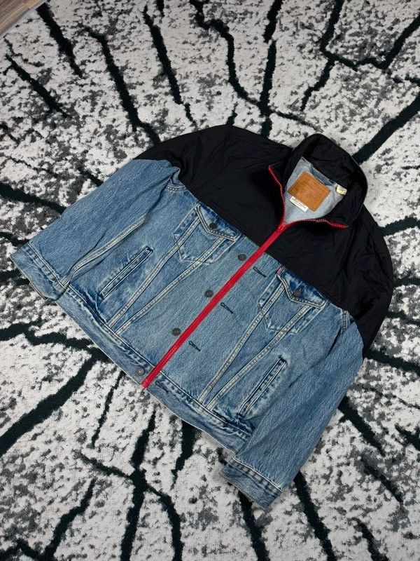 Levi's Katana Levis denim jacket blue black M Size US M / EU 48-50 / 2 - 2 Thumbnail
