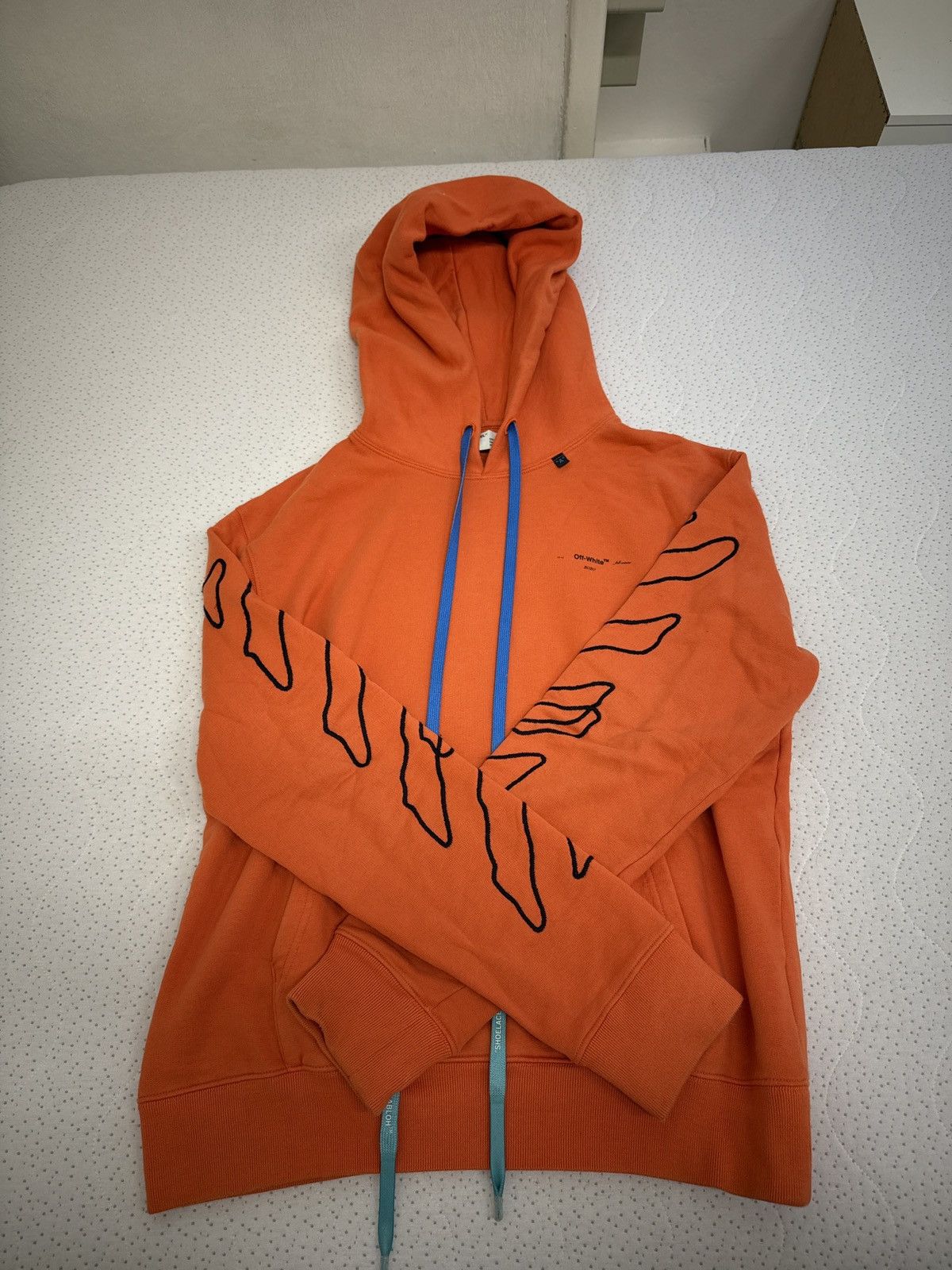 Off-White Felpa Off-White Orange “Abstract Arrows” -Originale- Size US L / EU 52-54 / 3 - 8 Thumbnail