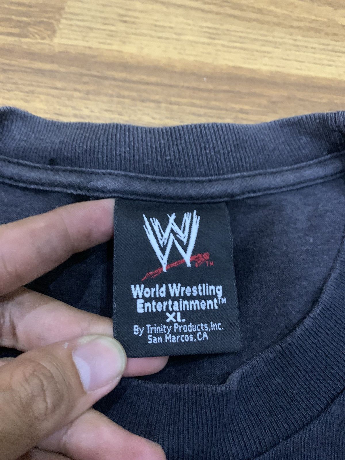 Vintage × WWE × WWF 2003 BIG EVIL UNDERTAKER SKULL SHIRT WWF WWE Size US XL / EU 56 / 4 - 6 Thumbnail