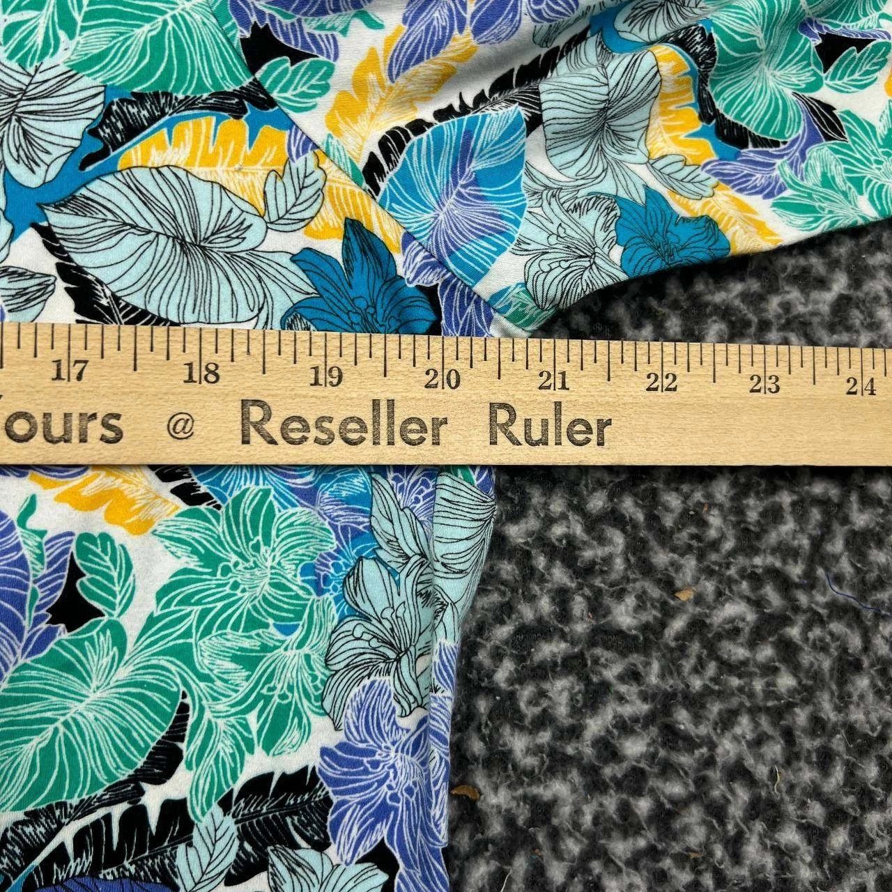Other Dana Buchman Shirt Women Floral Button Up 3/4 Sleeve L Size L / US 10 / IT 46 - 5 Thumbnail