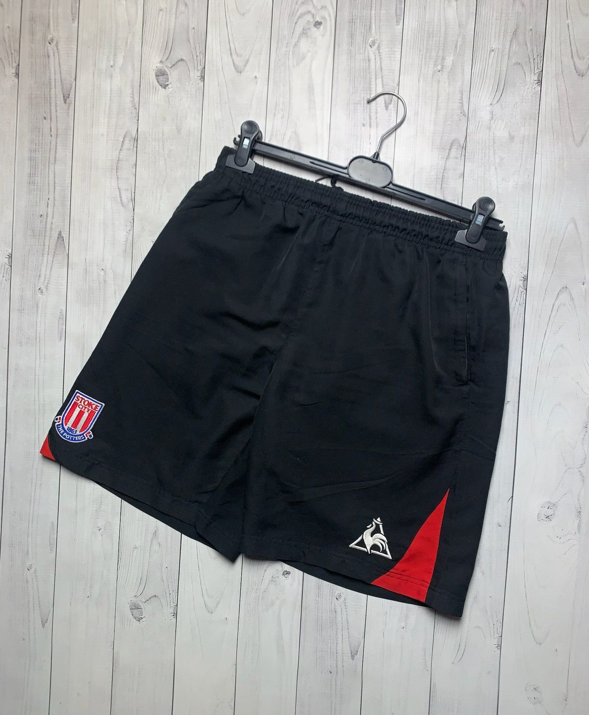 Vintage Stoke City soccer shorts size M logo rare