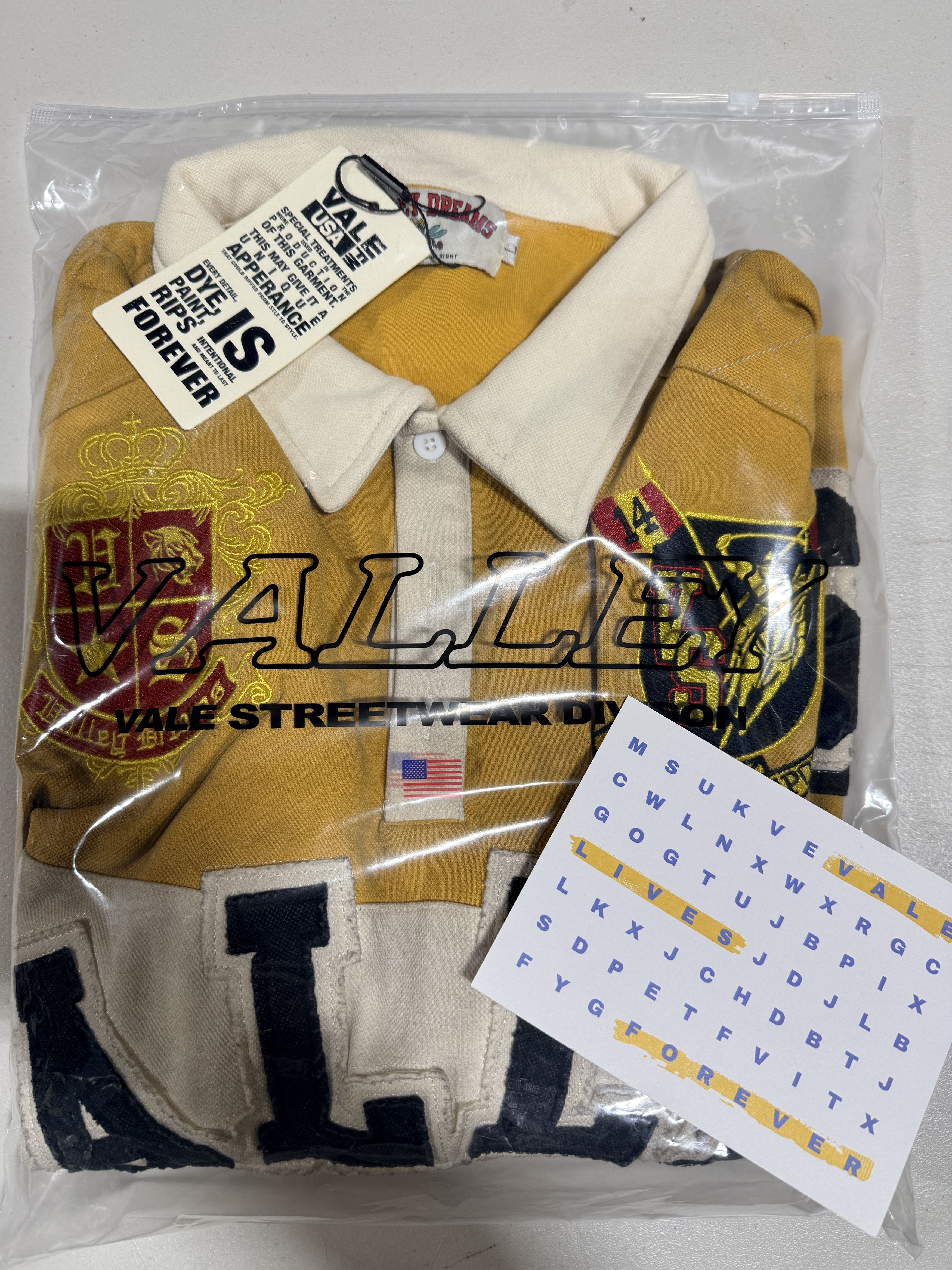 Other Vale Forever Dreams Rugby 'Mustard' Size L Size US L / EU 52-54 / 3 - 3 Thumbnail