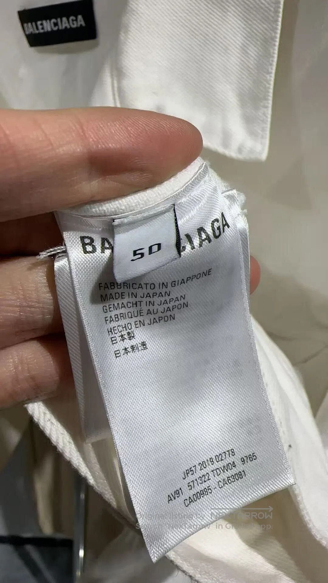 Balenciaga balenciaga embroidered logo long sleeve jacket. Size US L / EU 52-54 / 3 - 3 Thumbnail
