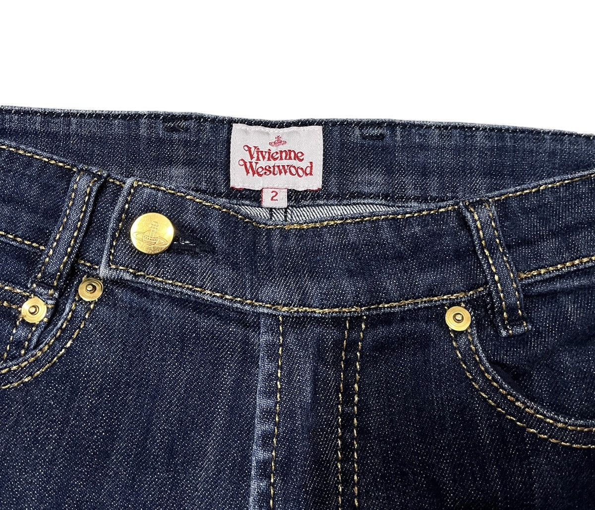 Vivienne Westwood Vivien Westwood embroided logo jeans Size 29" - 5 Thumbnail