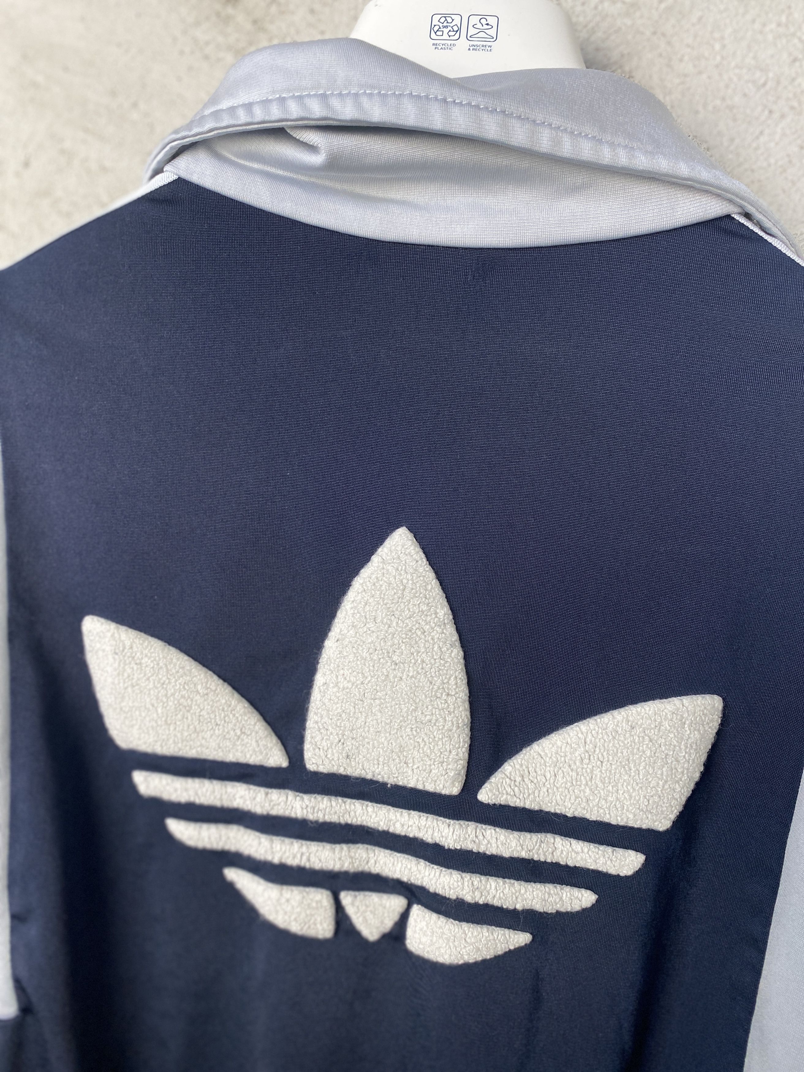 Adidas Adidas zip-up big logo sweatshirt Size US M / EU 48-50 / 2 - 10 Thumbnail