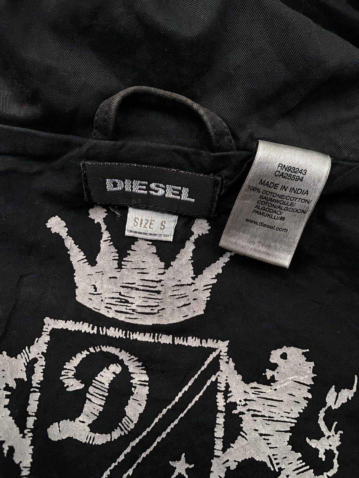 Diesel 🔥 Diesel Black Jacket Size US M / EU 48-50 / 2 - 8 Thumbnail