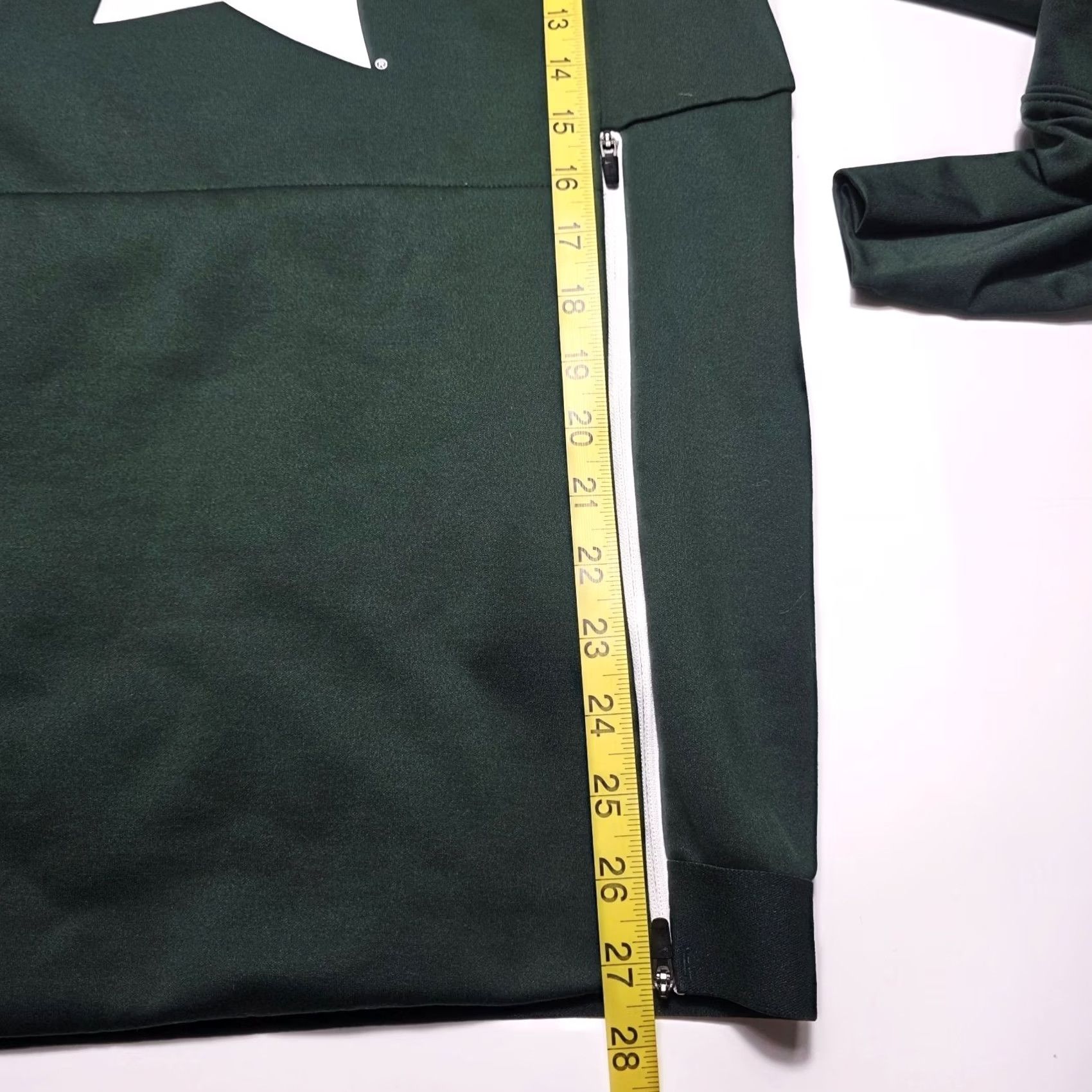 Nike VINTAGE Nike Michigan State Spartans Hoodie Sweatshirt Therma Fit Men XS Green Pullover Hooded Pockets All Seasons University College Sports Mens XS Size US XS / EU 42 / 0 - 5 Thumbnail