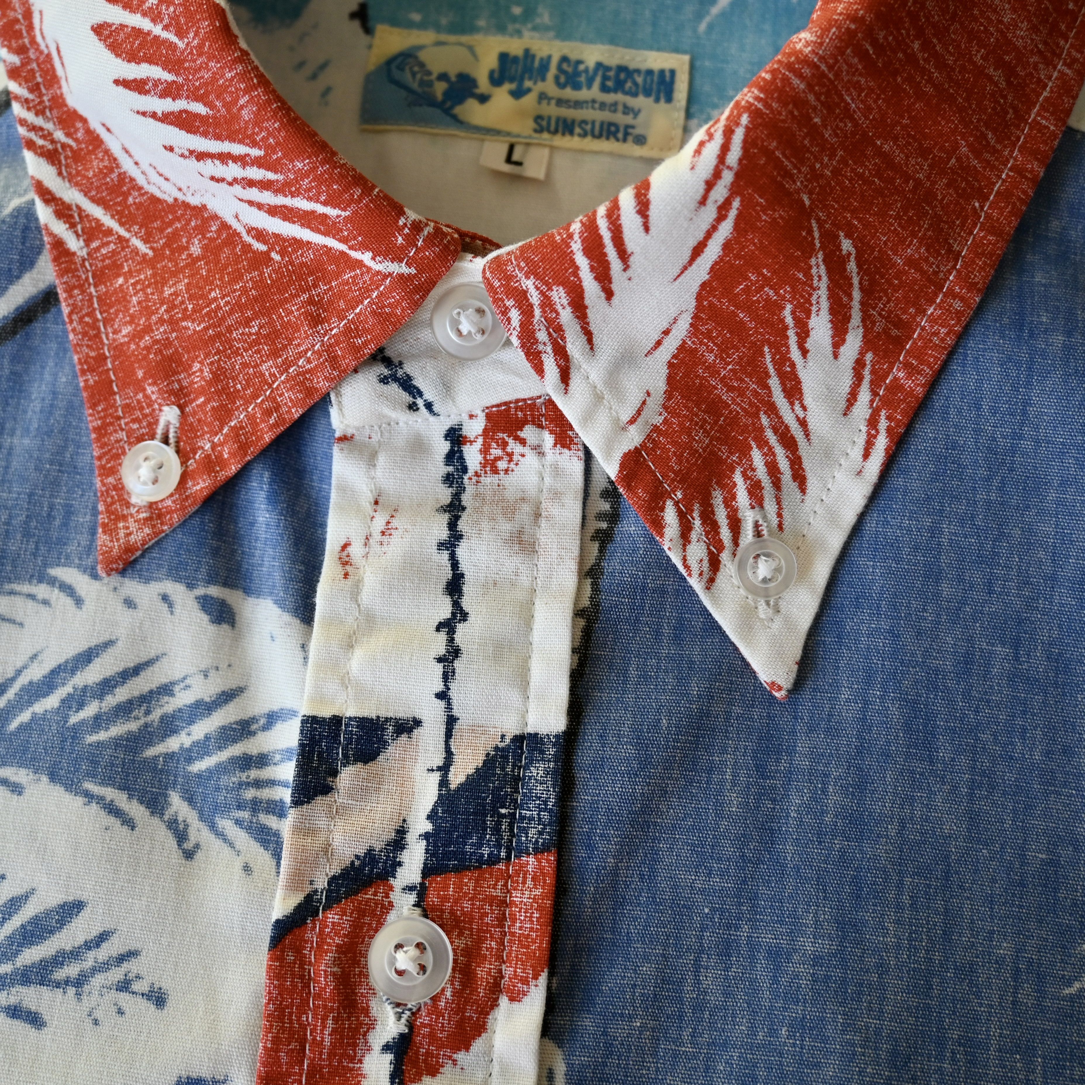 Sun Surf John Severson by Sun Surf crazy color Hawaiian BD shirt Size US L / EU 52-54 / 3 - 11 Thumbnail