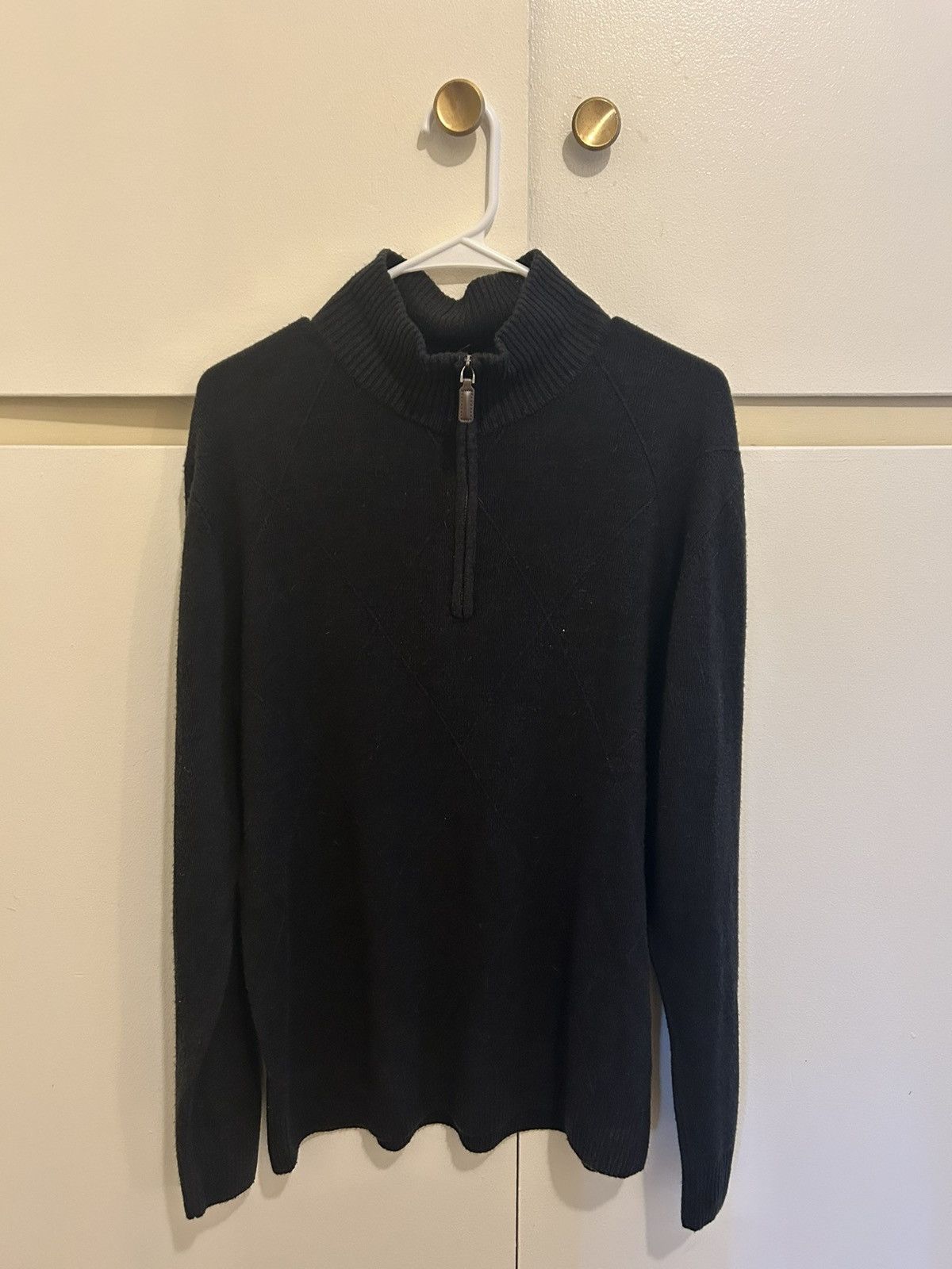 Tricots St. Raphael × Vintage Tricots St. Raphael Dress Quarter Zip Size US L / EU 52-54 / 3 - 1 Thumbnail