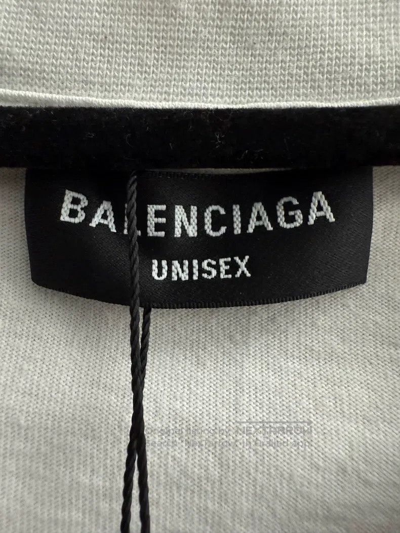 Balenciaga Balenciaga Logo letter printed round neck pullover short s Size US S / EU 44-46 / 1 - 2 Thumbnail