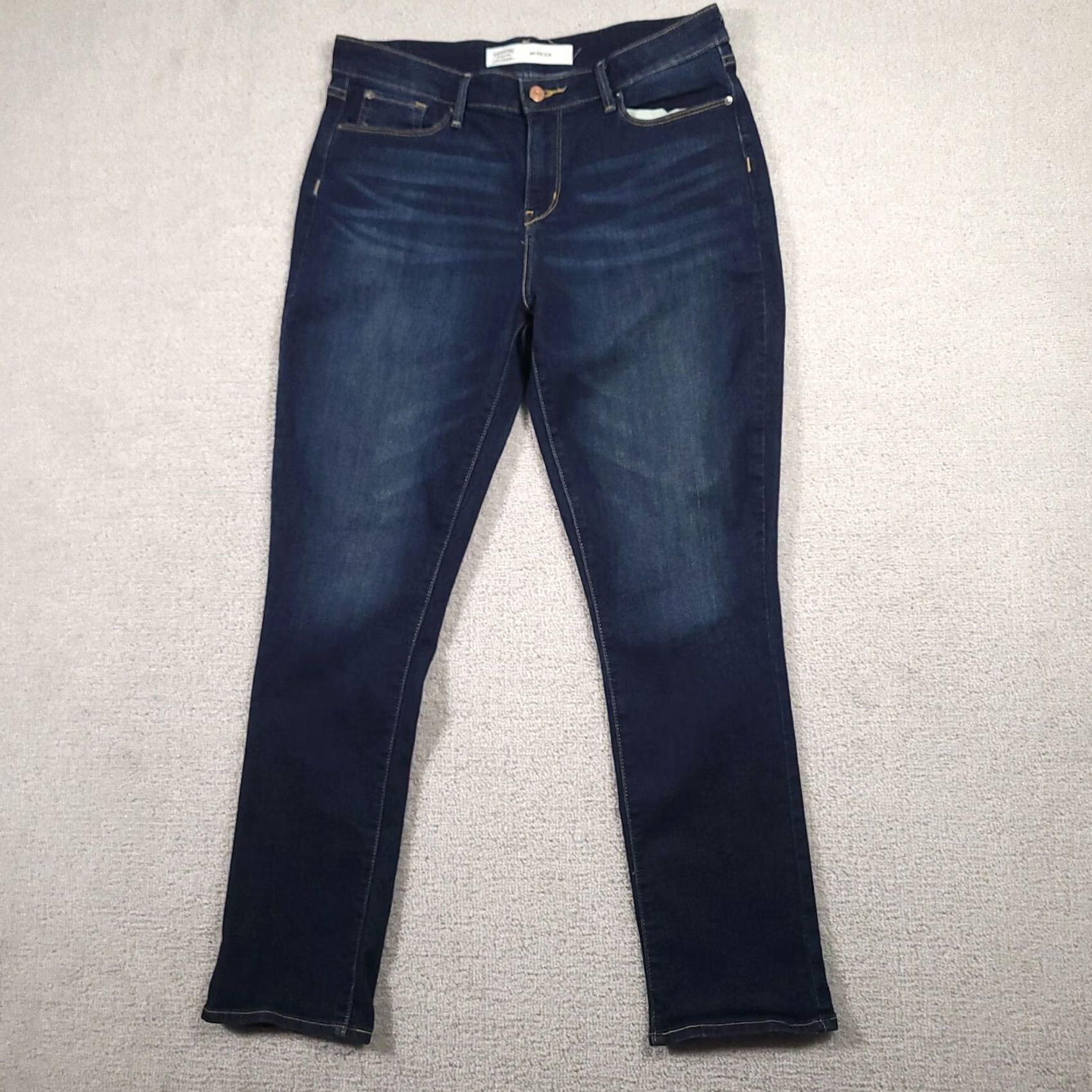 Vintage VINTAGE? No. Signature by Levi Strauss & Co. Womens Jeans Blue Size 32x32 Mid Rise Slim Fit Denim Size 24" / US 00 / IT 34 - 2 Thumbnail