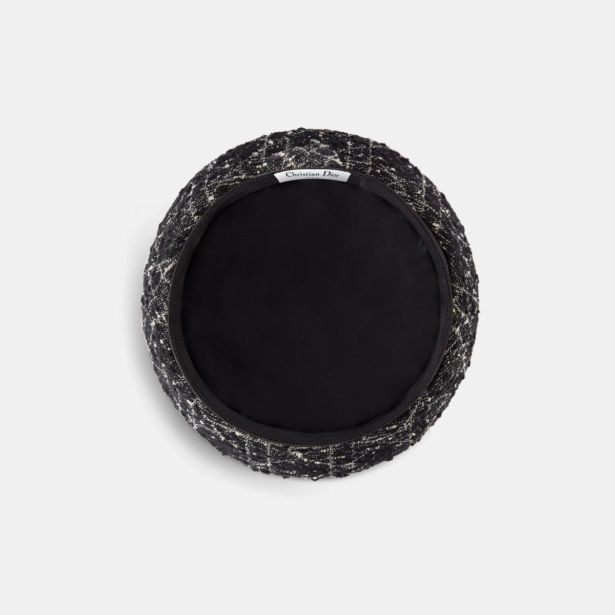 Dior o1w1db10326 Size:OS/Arty Macrocannage Beret in Black/White Size ONE SIZE - 4 Thumbnail